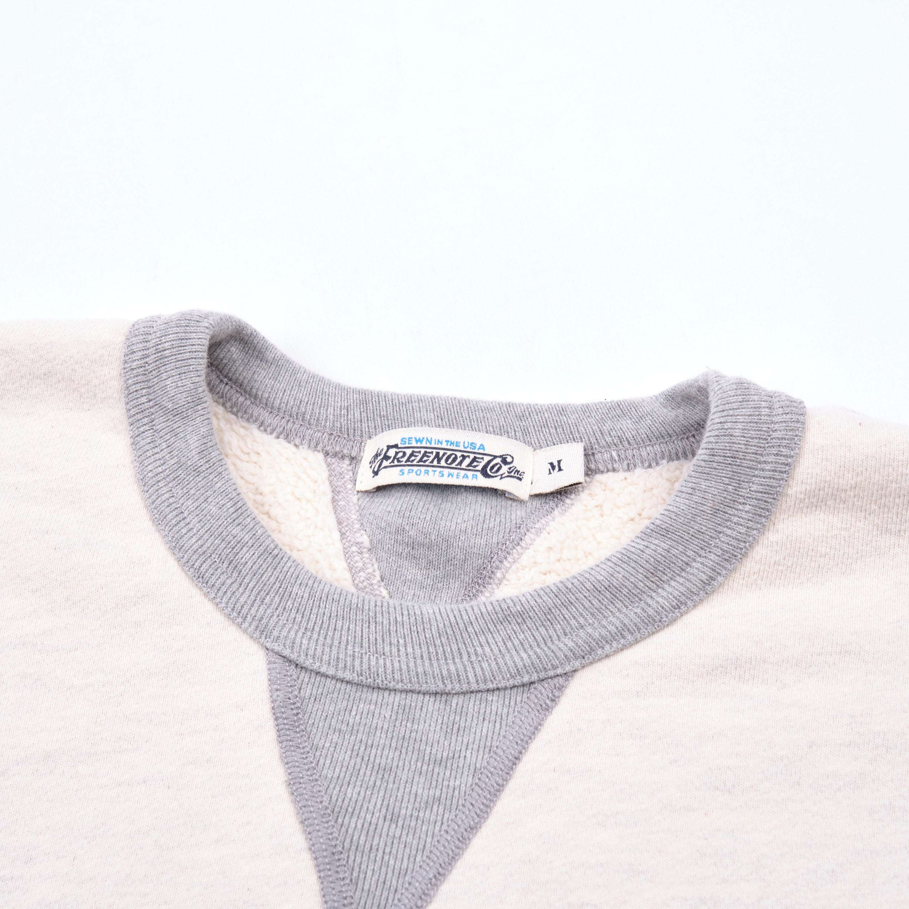 DECK SWEATSHIRT NATURAL COMBO