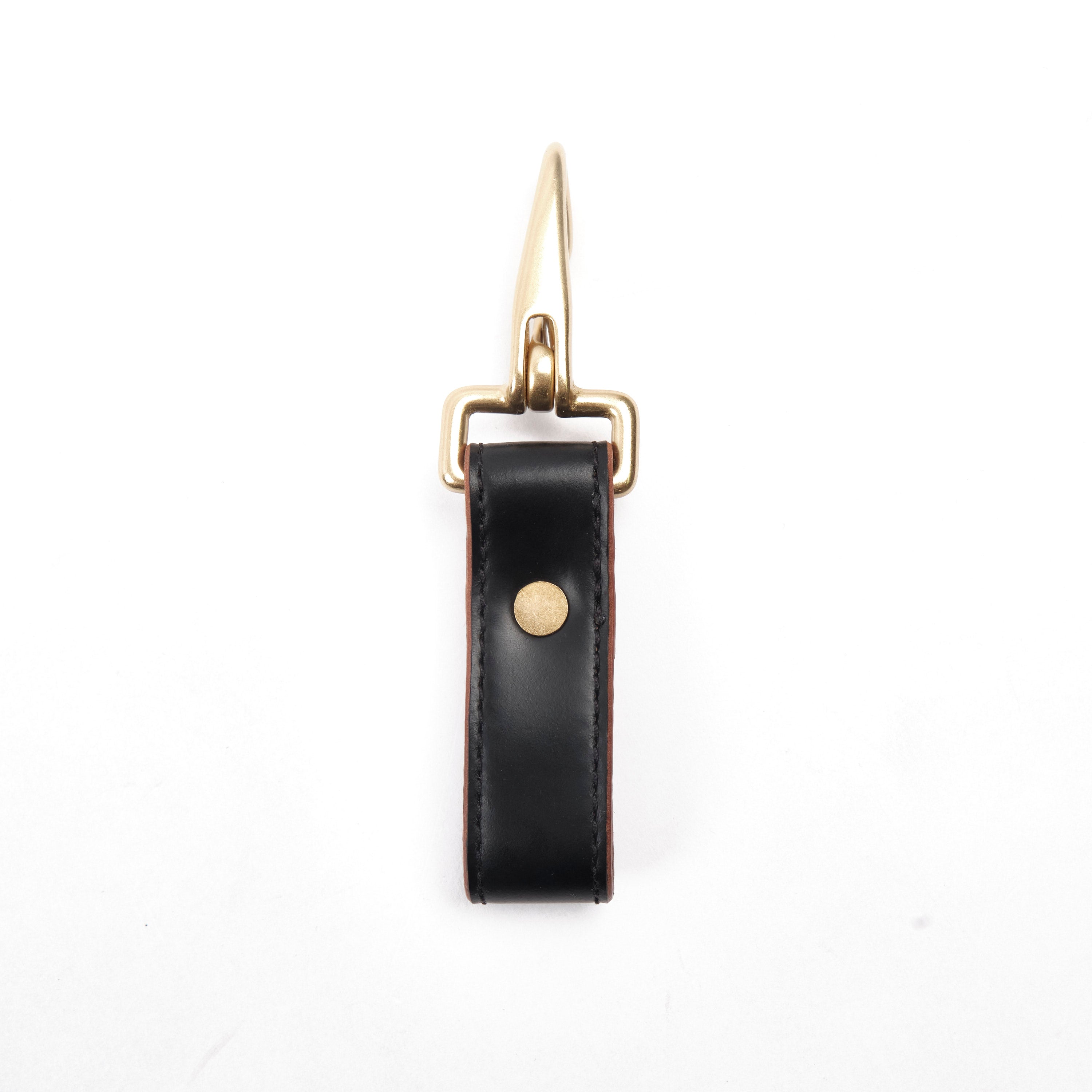 GOLDEN AGE SUPPLY CO. - MARYAM SHELL CORDOVAN NERO - KEY CLIP