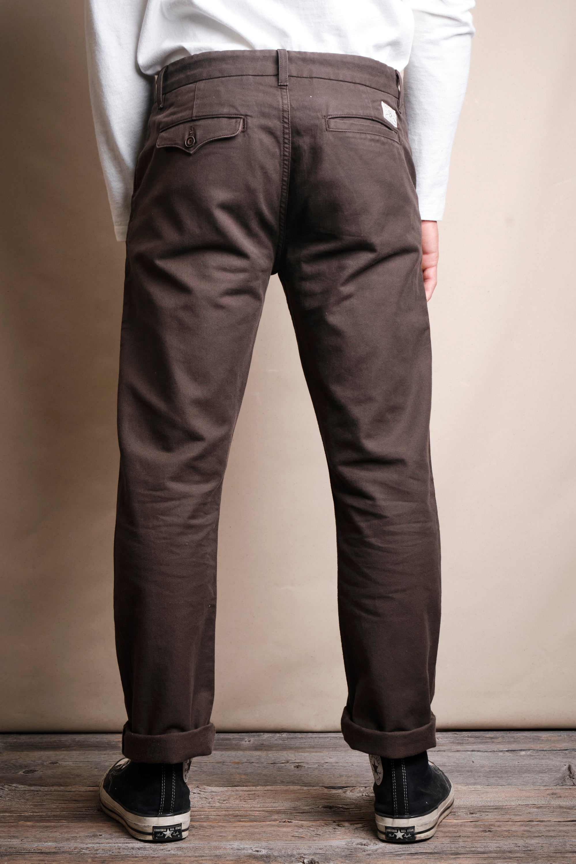 Workers Chino Slim Fit <span> Bark</span>
