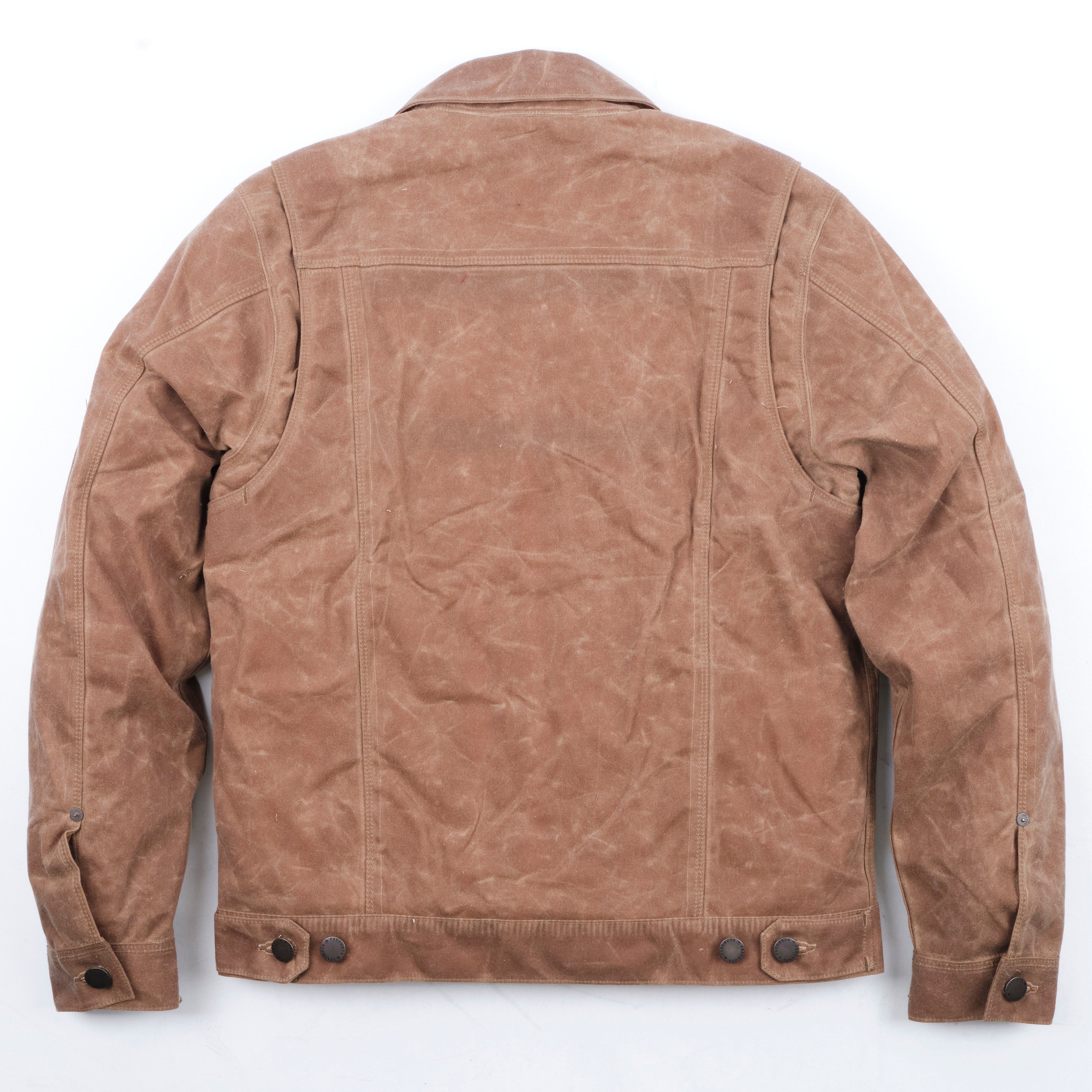 Riders Jacket Waxed Canvas <span>Rust</span>