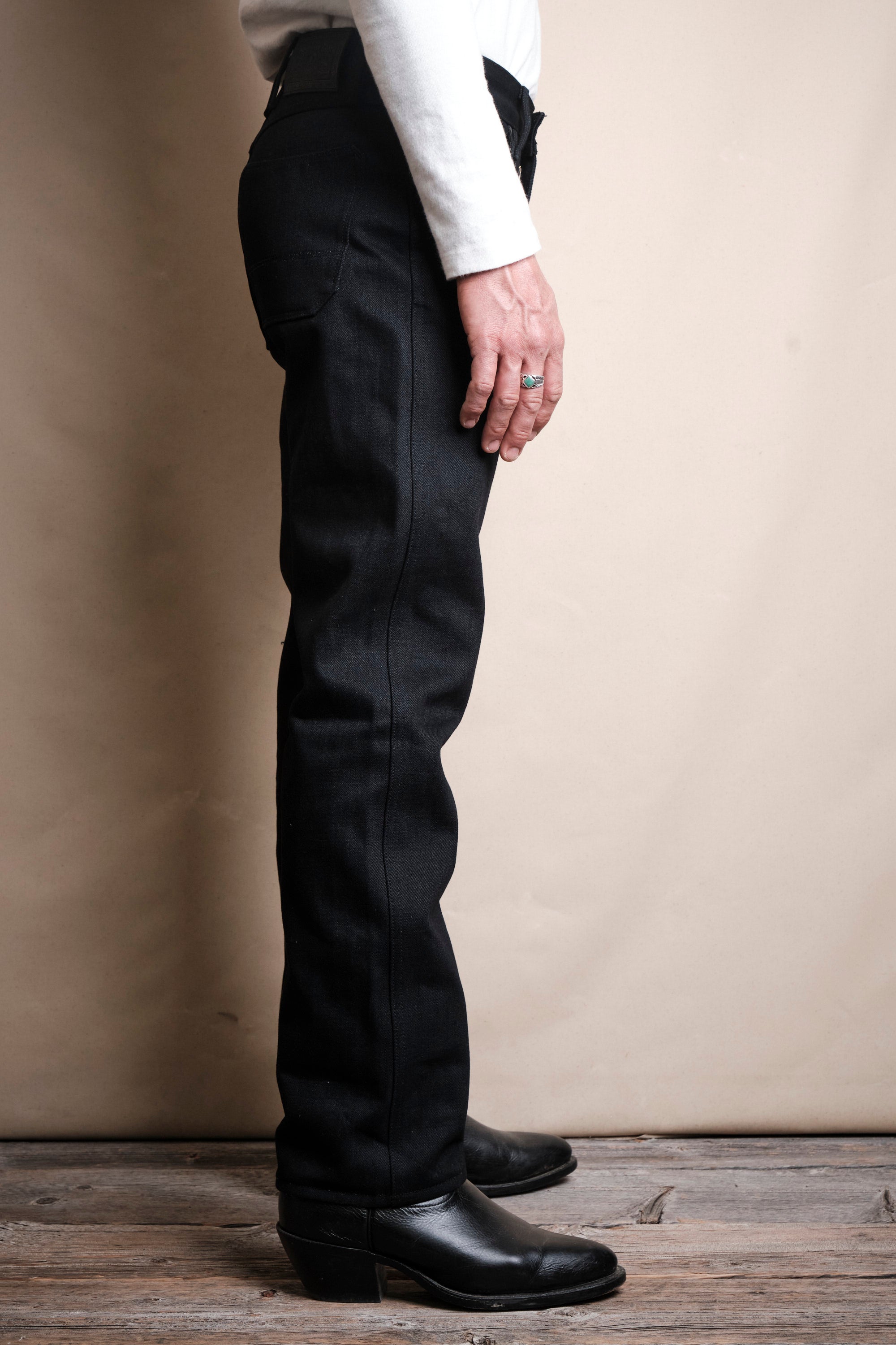 Wilkes Western <span>17 Ounce Black Denim </span>