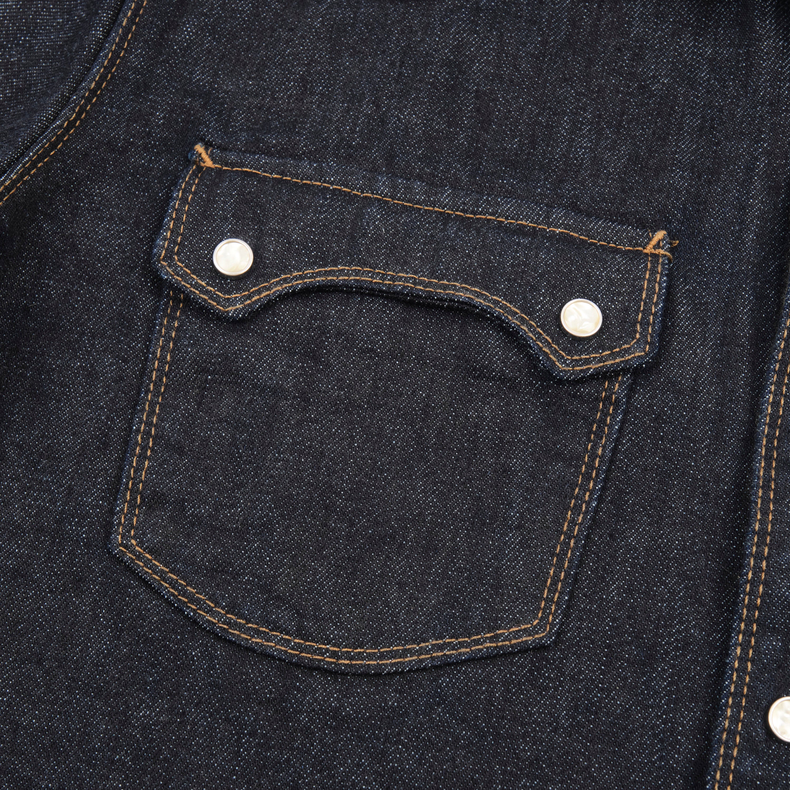 Modern Western 14.75 Ounce Cone Mill Indigo Denim