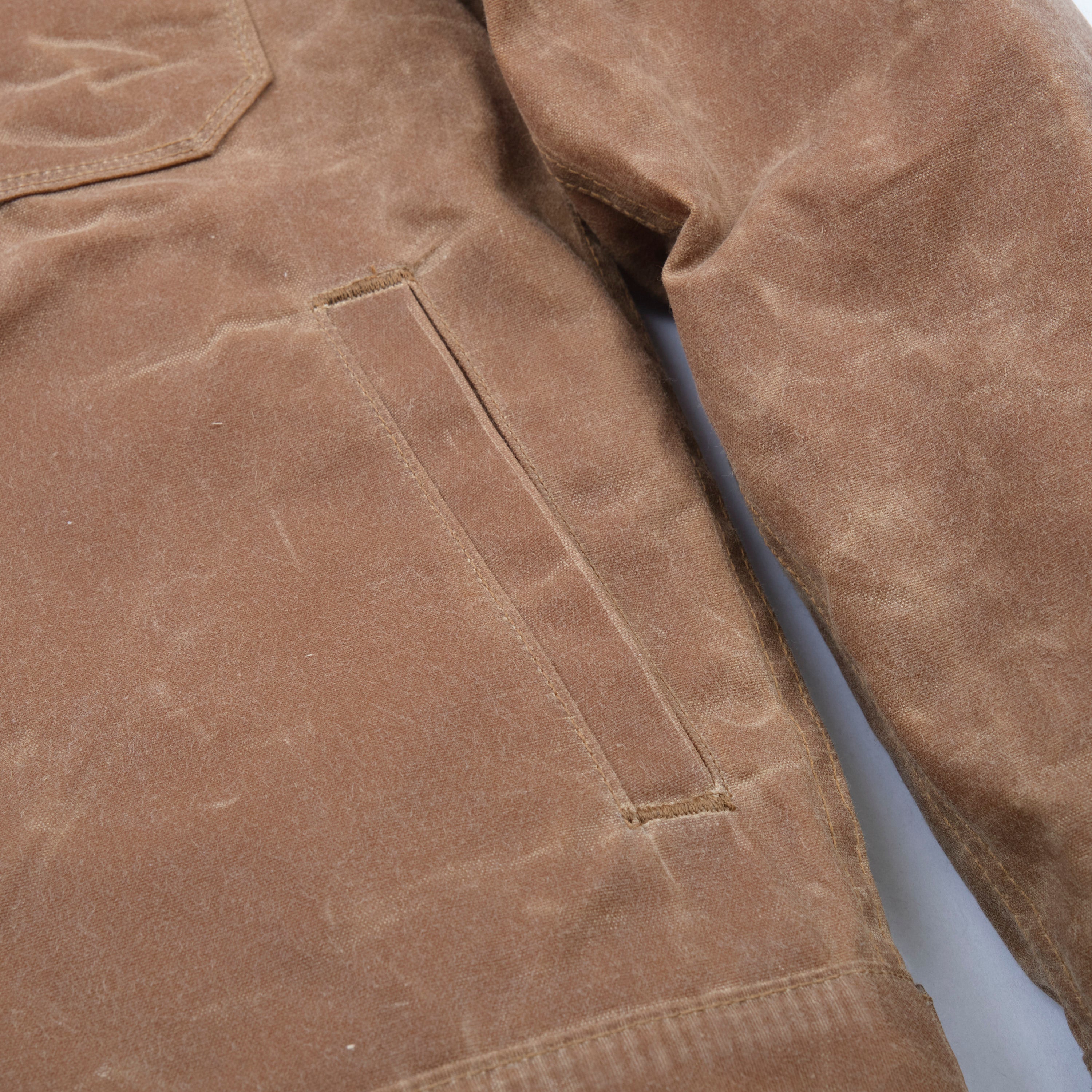 Riders Jacket Waxed Canvas <span>Rust</span>