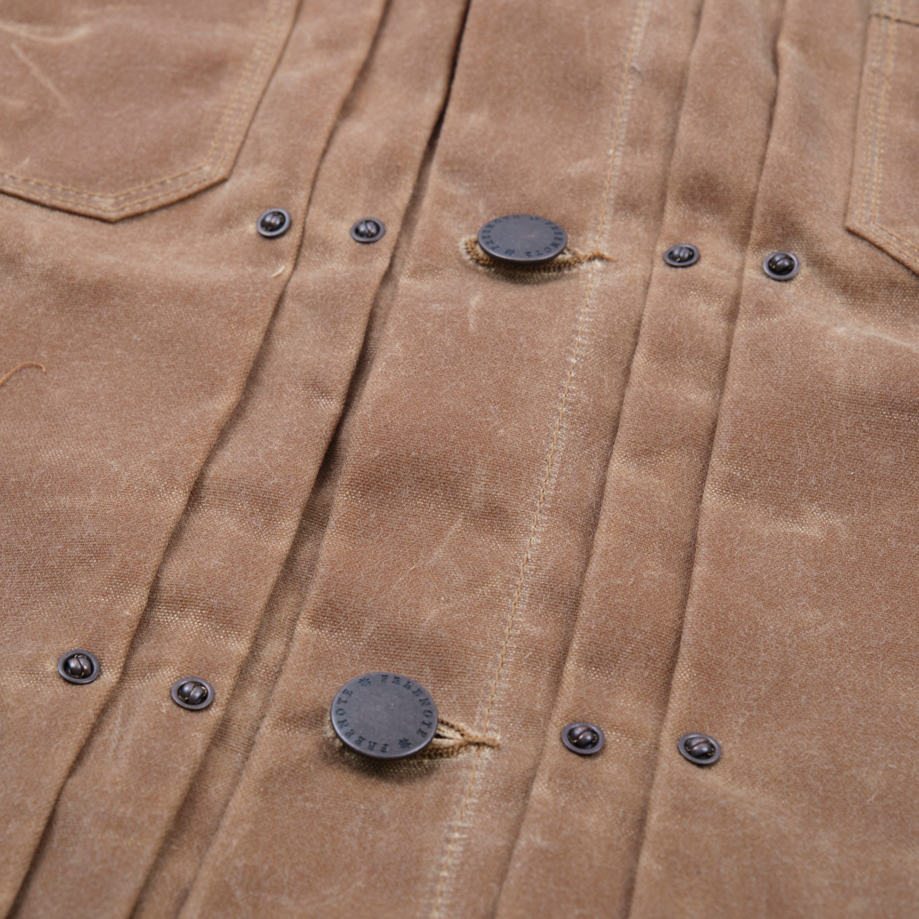 Riders Jacket Waxed Canvas <span>Rust</span>