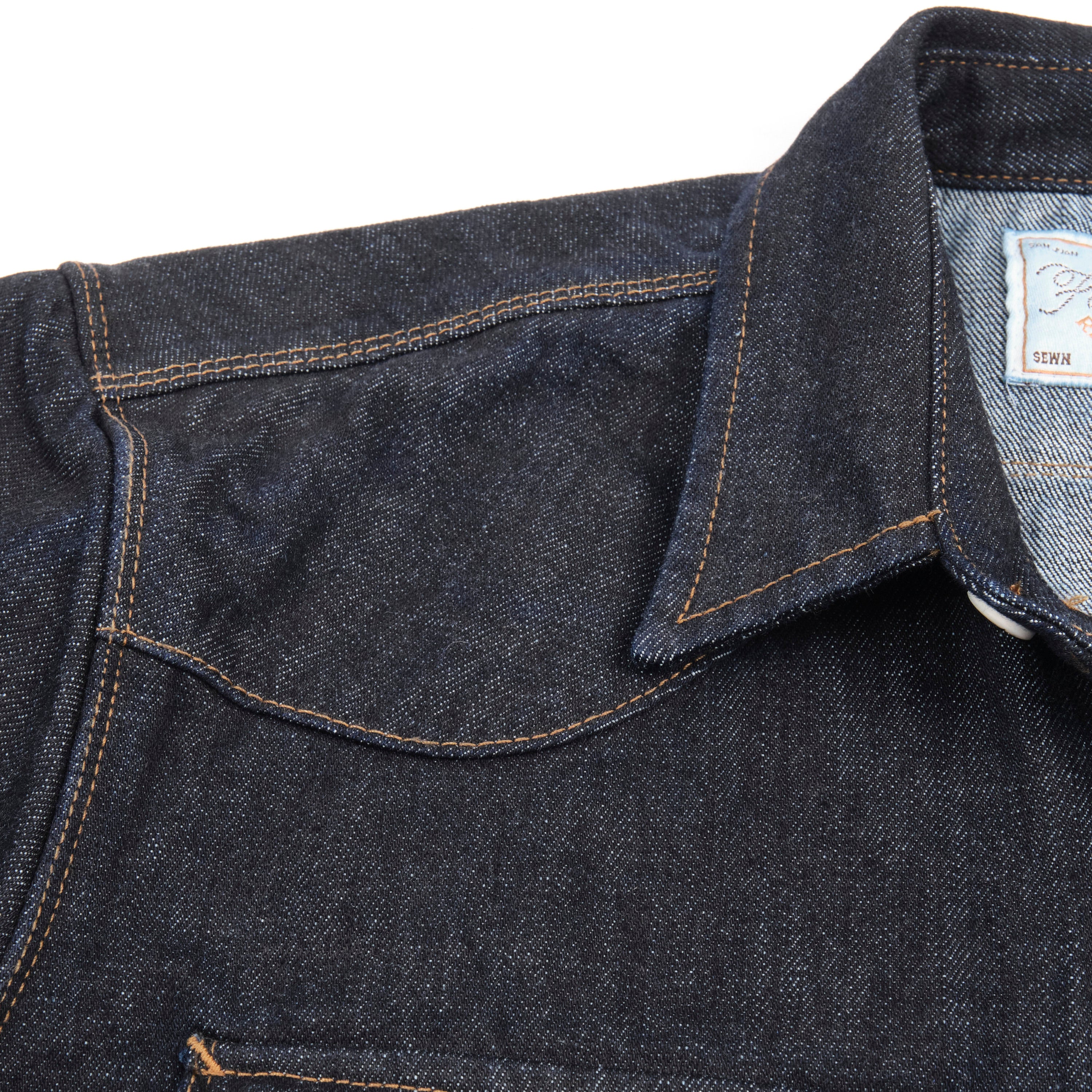 Modern Western 14.75 Ounce Cone Mill Indigo Denim