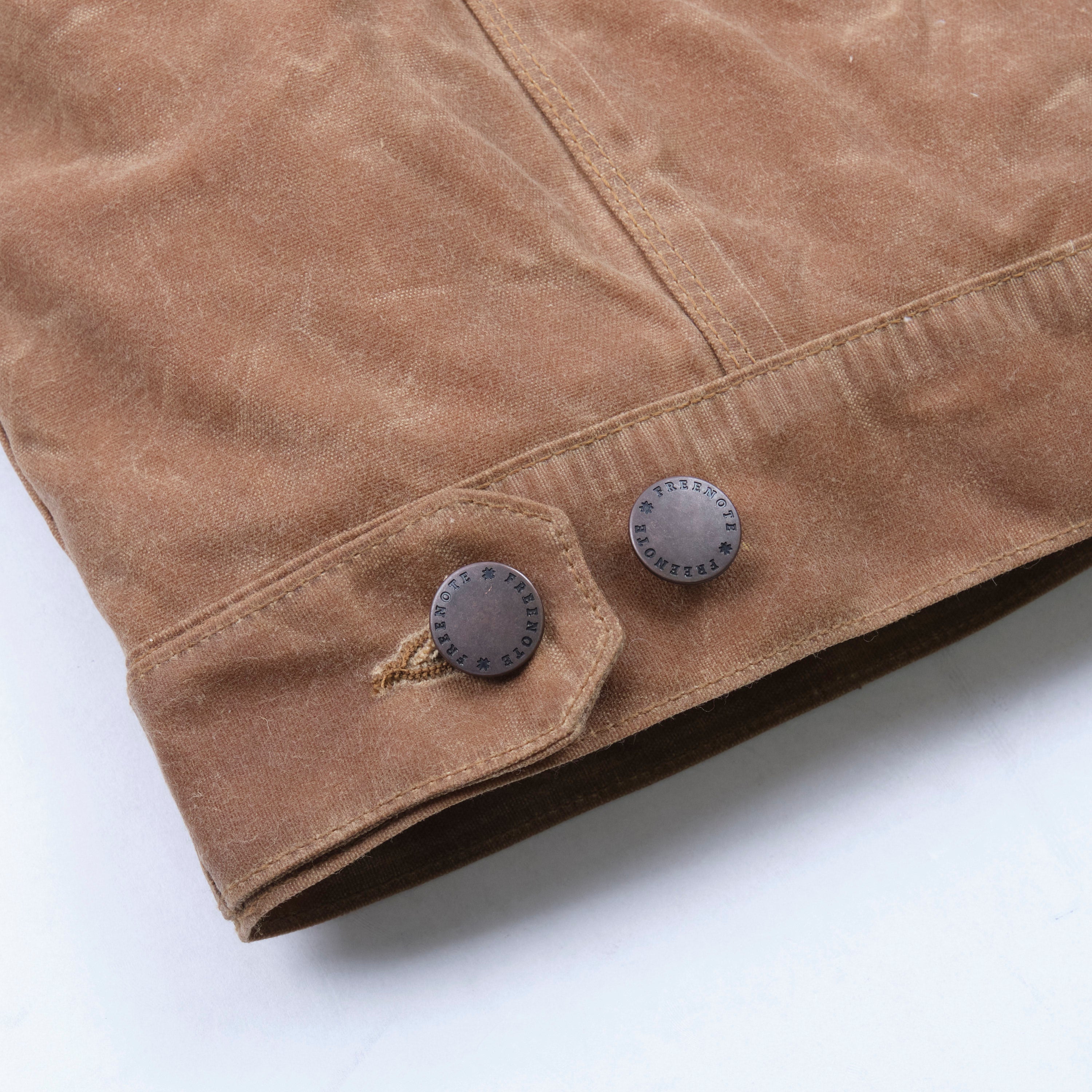 Riders Jacket Waxed Canvas <span>Rust</span>