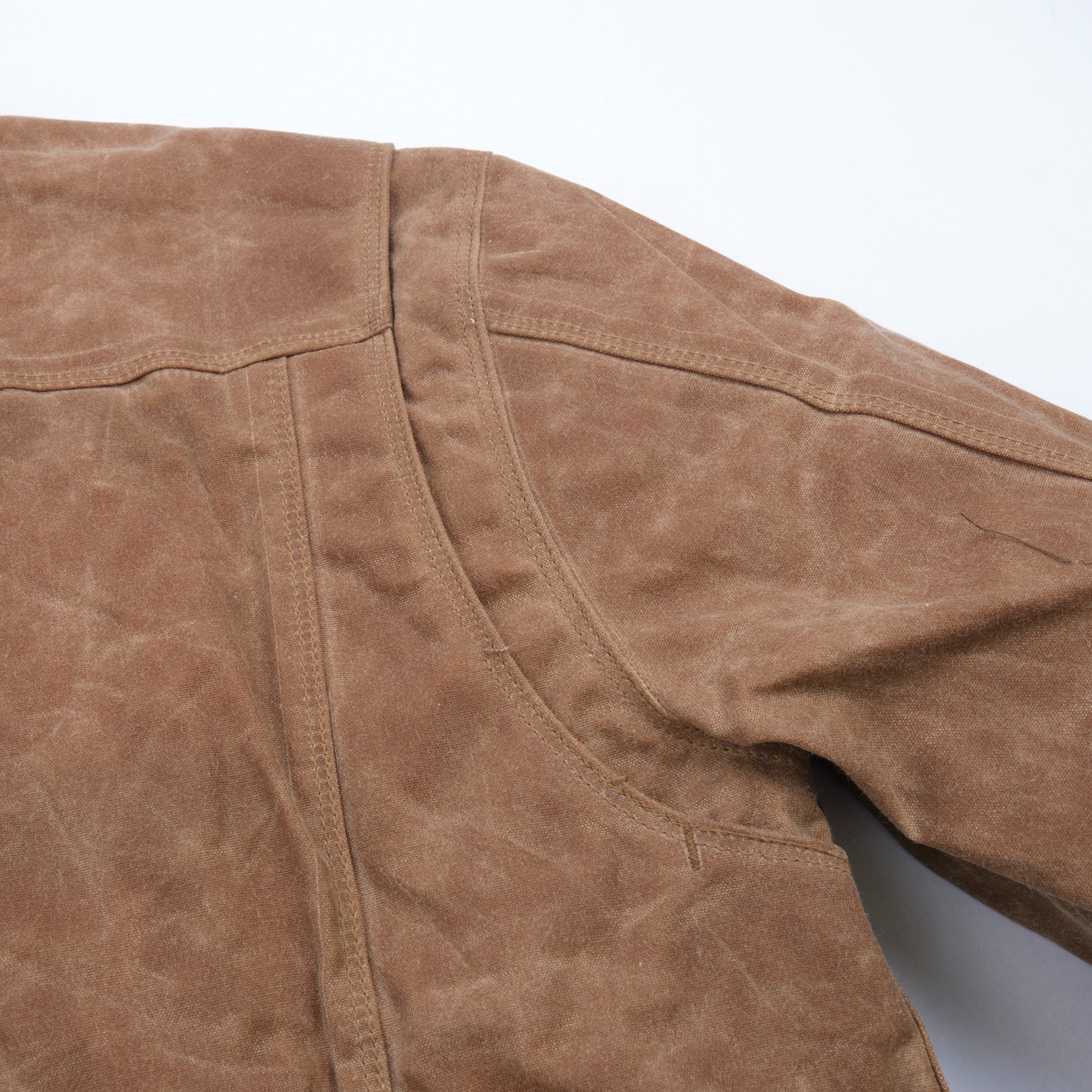 Riders Jacket Waxed Canvas <span>Rust</span>