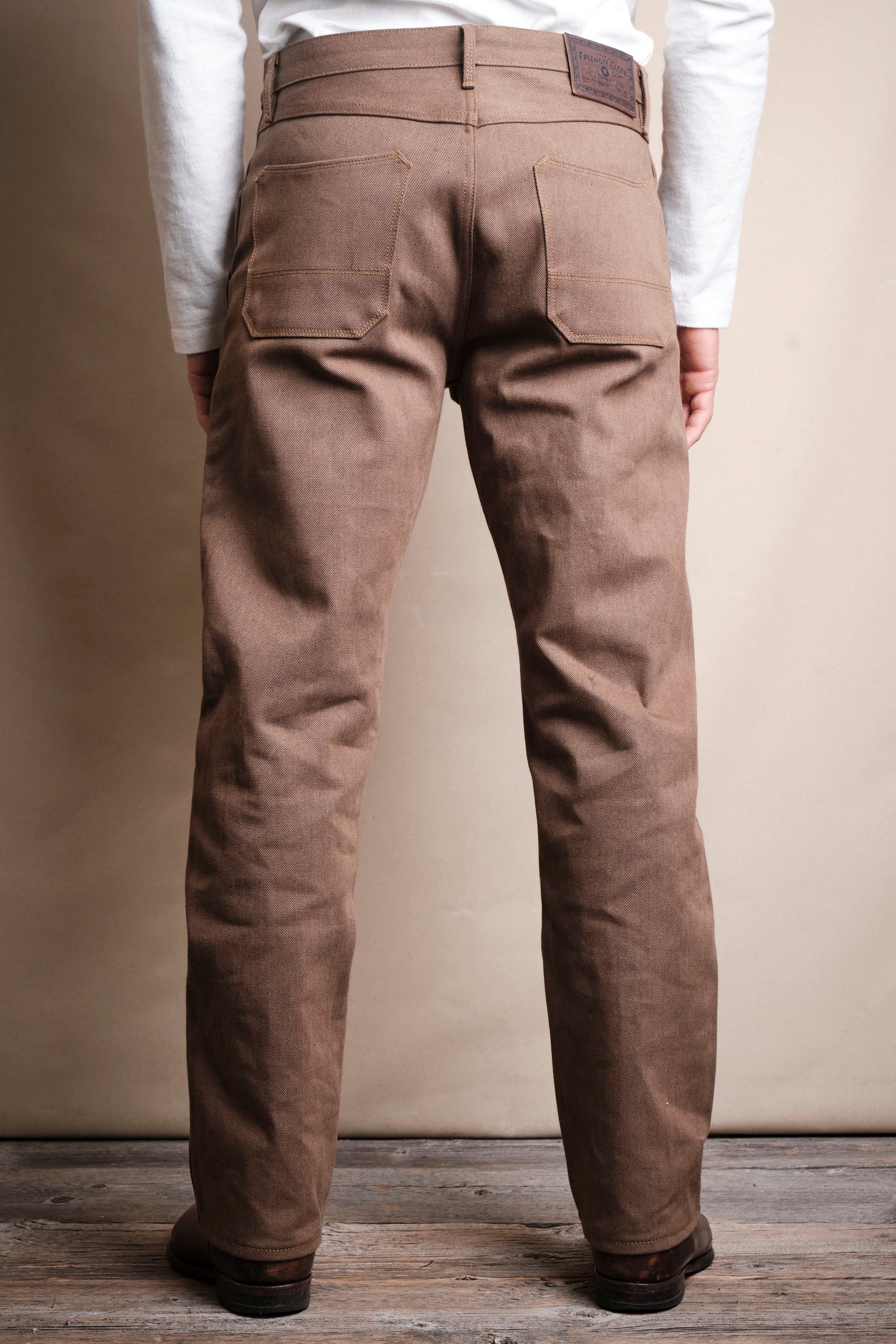 Wilkes Western <span>15 Ounce Brown Denim </span>