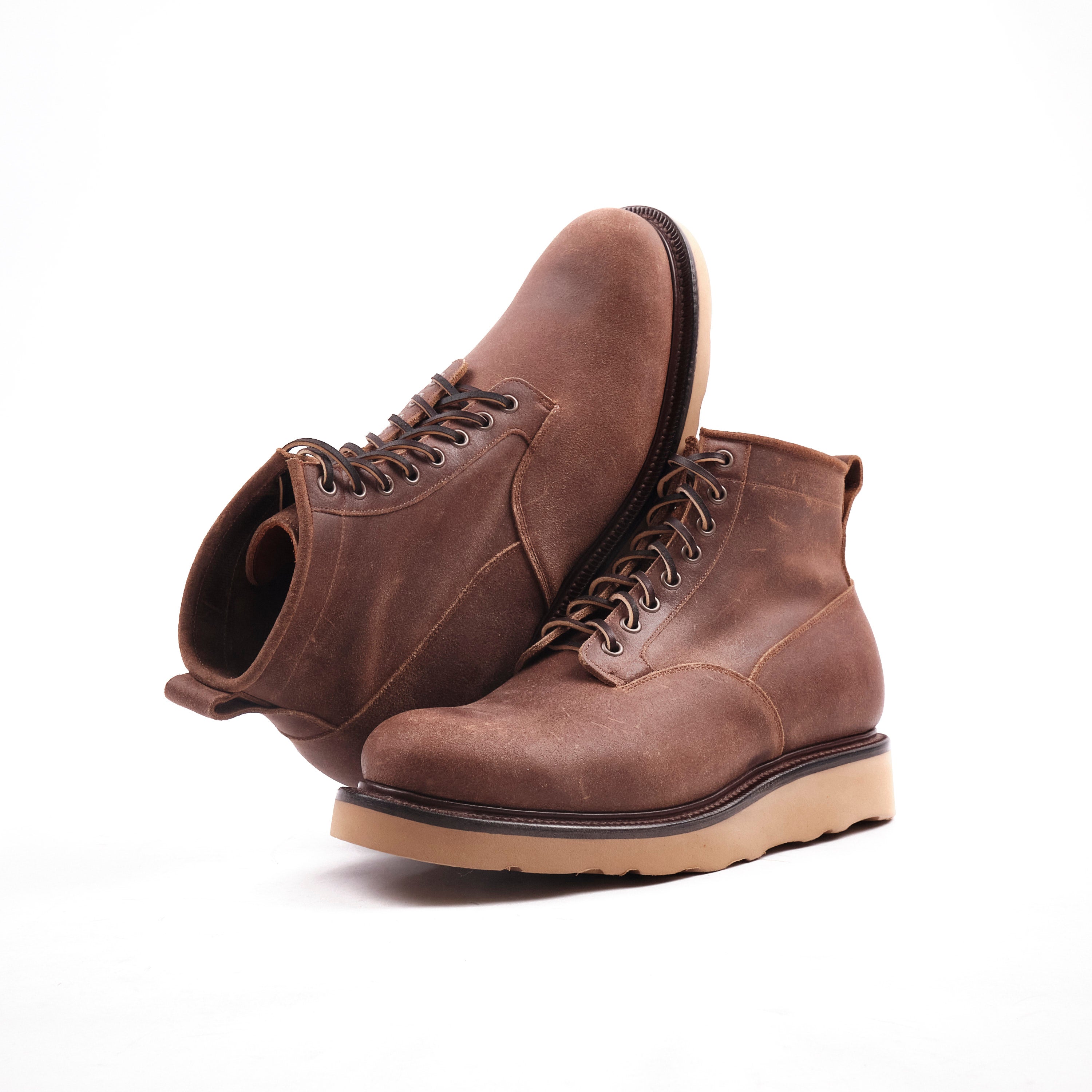 VIBERG SCOUT BOOT - 2030 LAST - TOAST WAXY COMMANDER