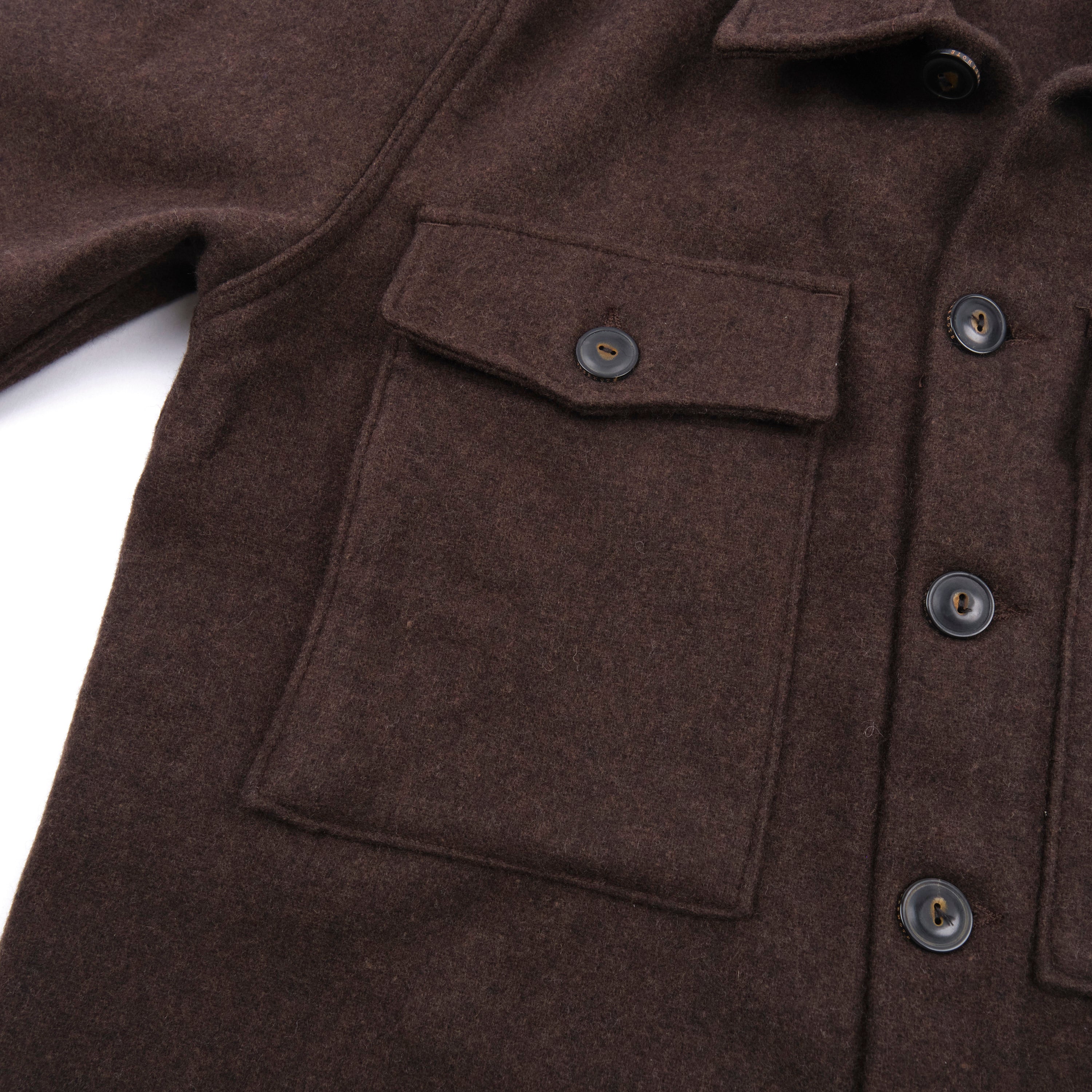 Midway Wool CPO Brown