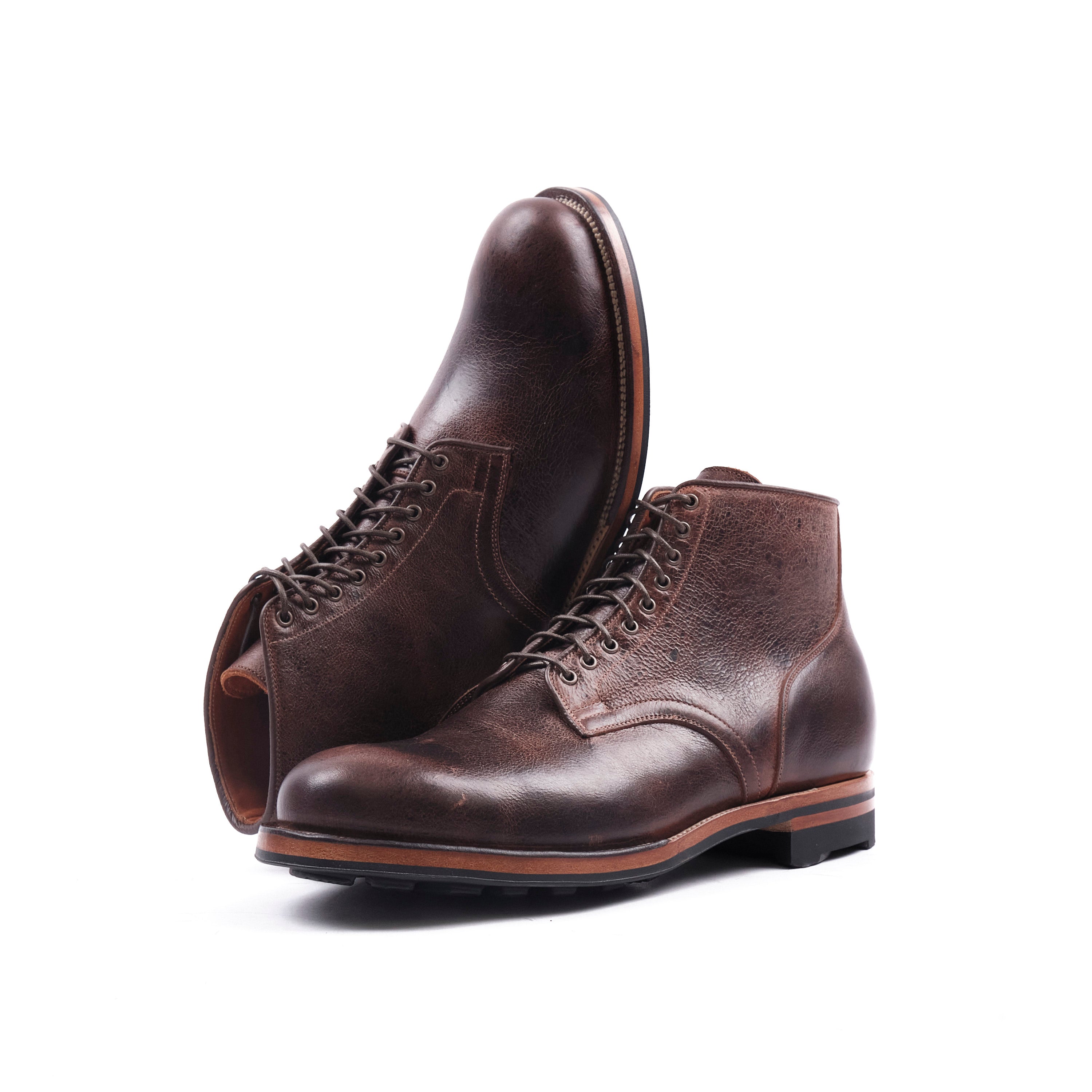VIBERG SERVICE BOOT - 2030 LAST - WHISKEY NAKED KUDU