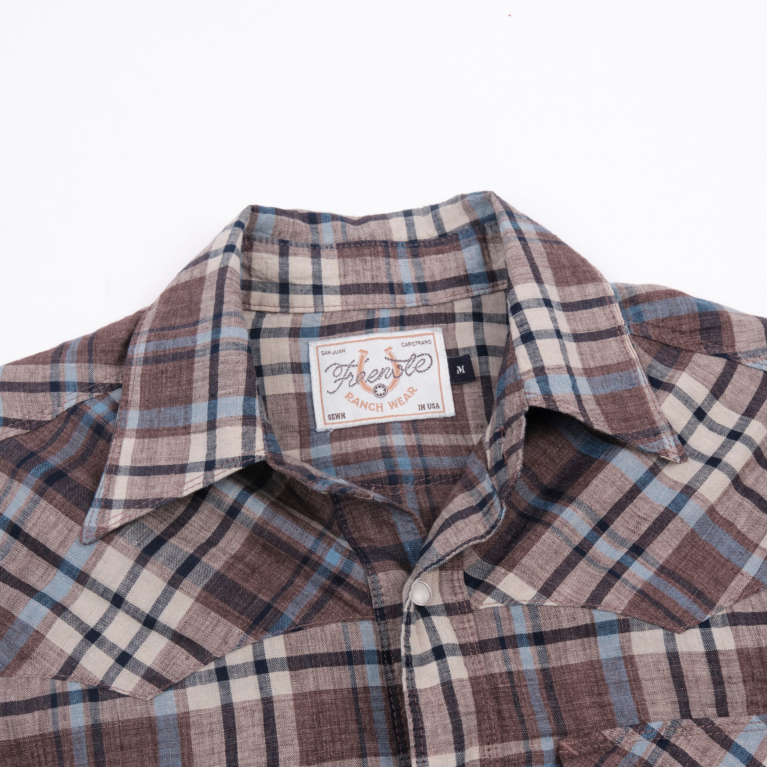 Western Scout Pheasant Brown Plaid