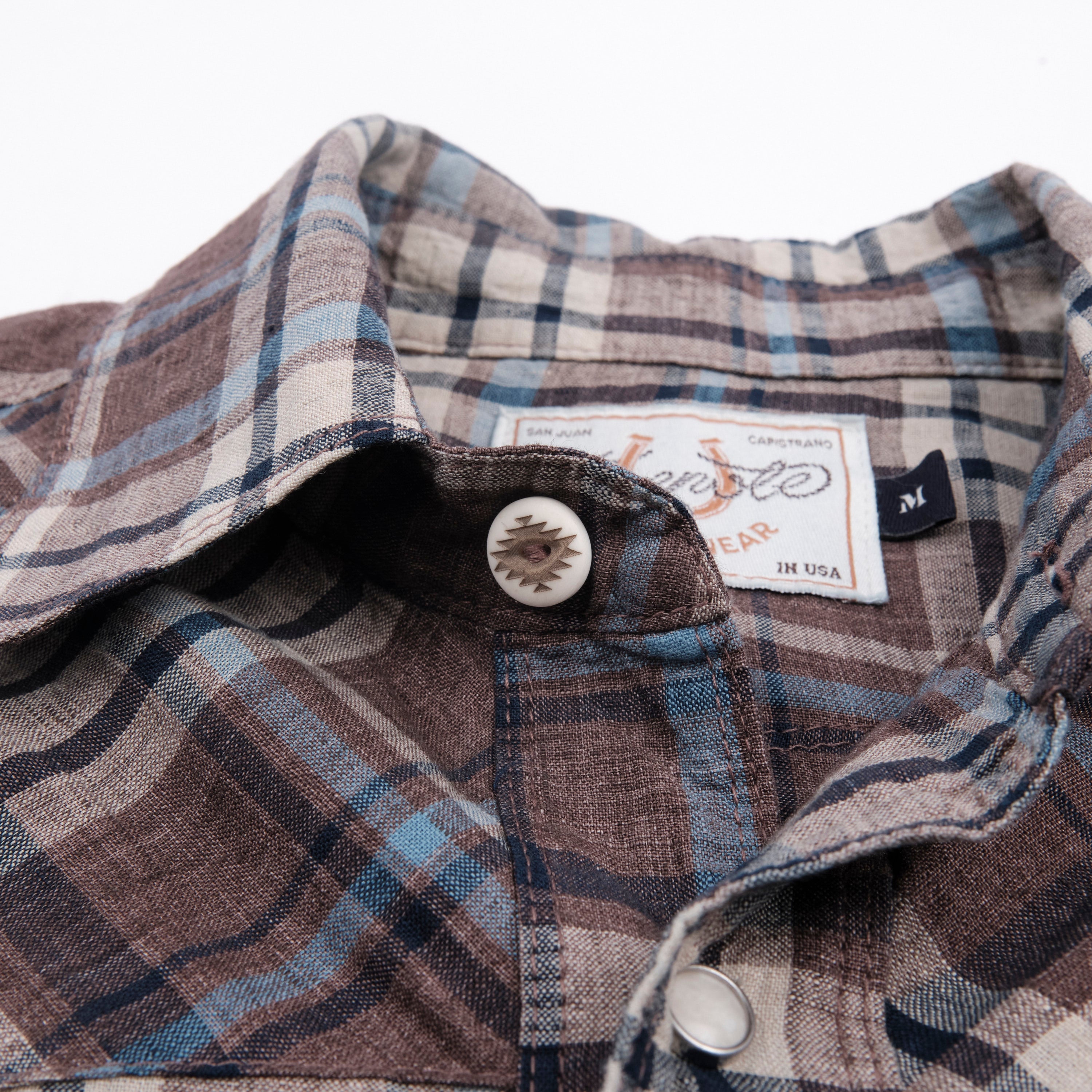 Western Scout Pheasant Brown Plaid