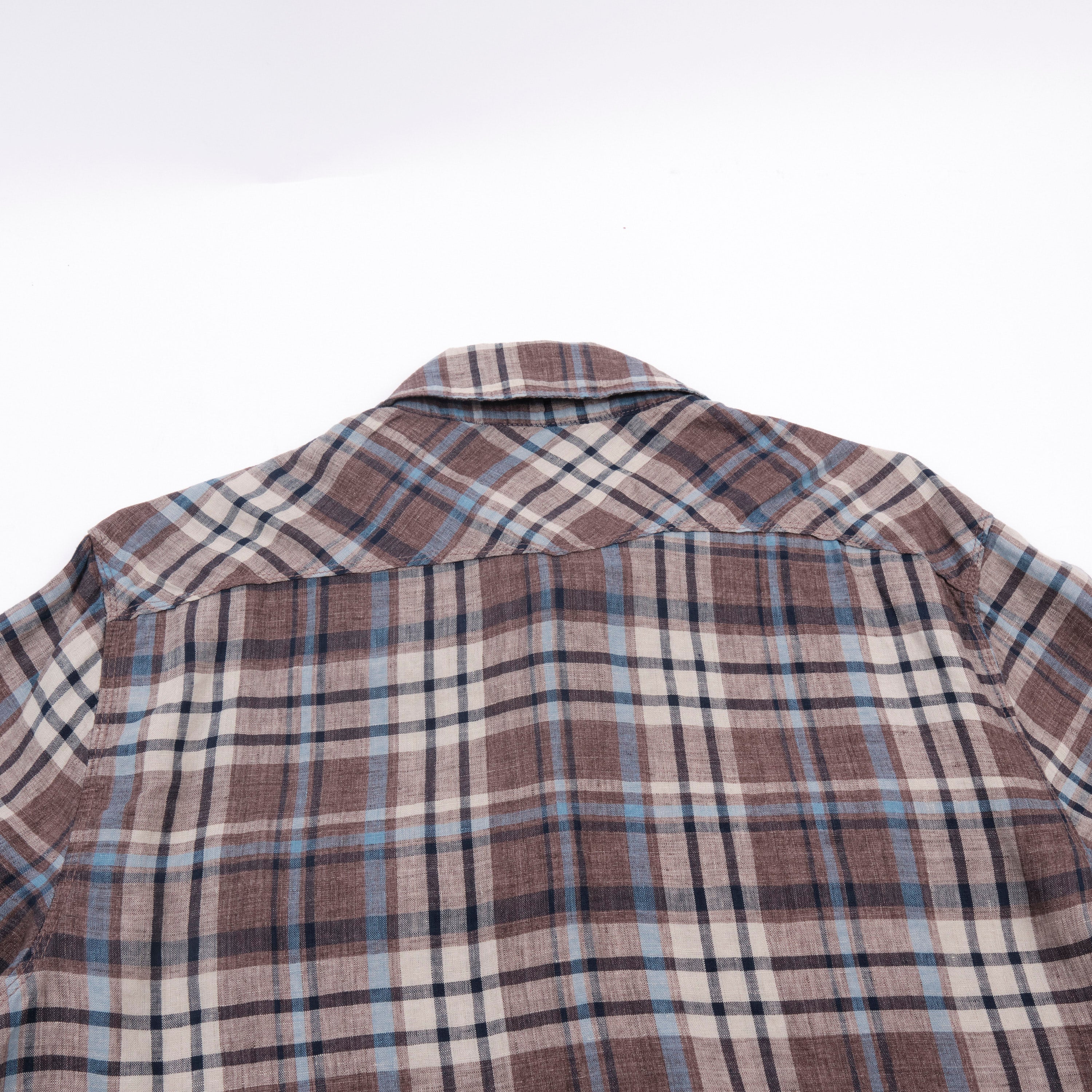 Western Scout Pheasant Brown Plaid