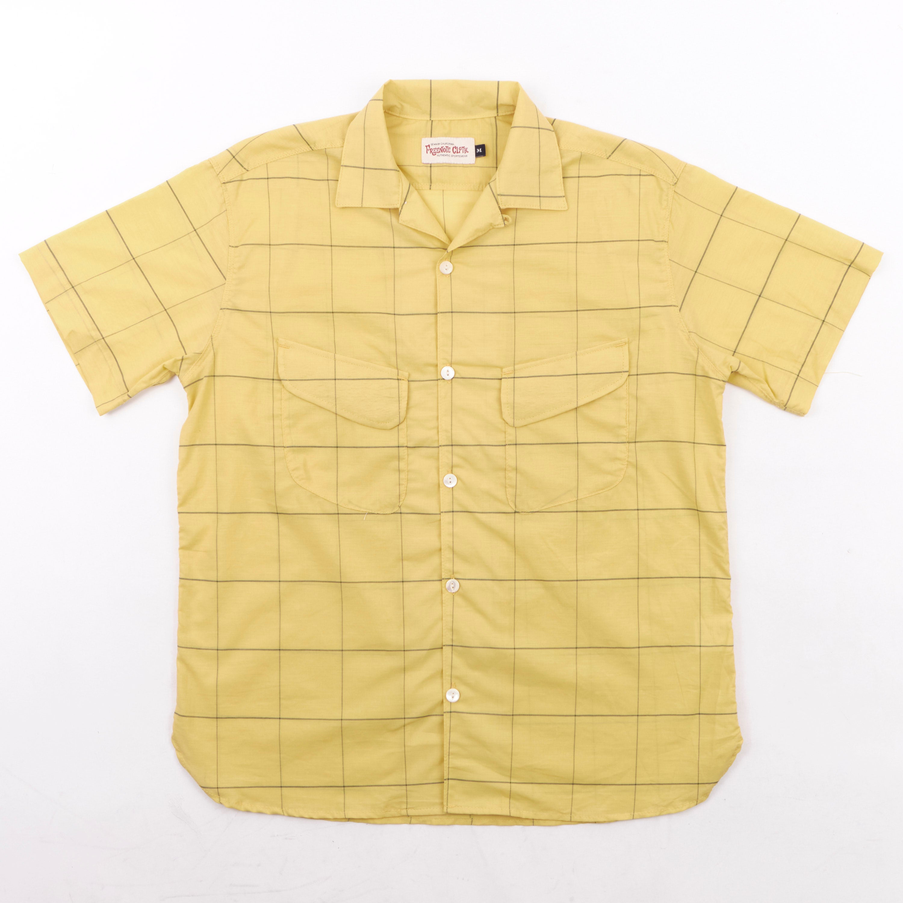 Dean Double Pocket Yellow Check
