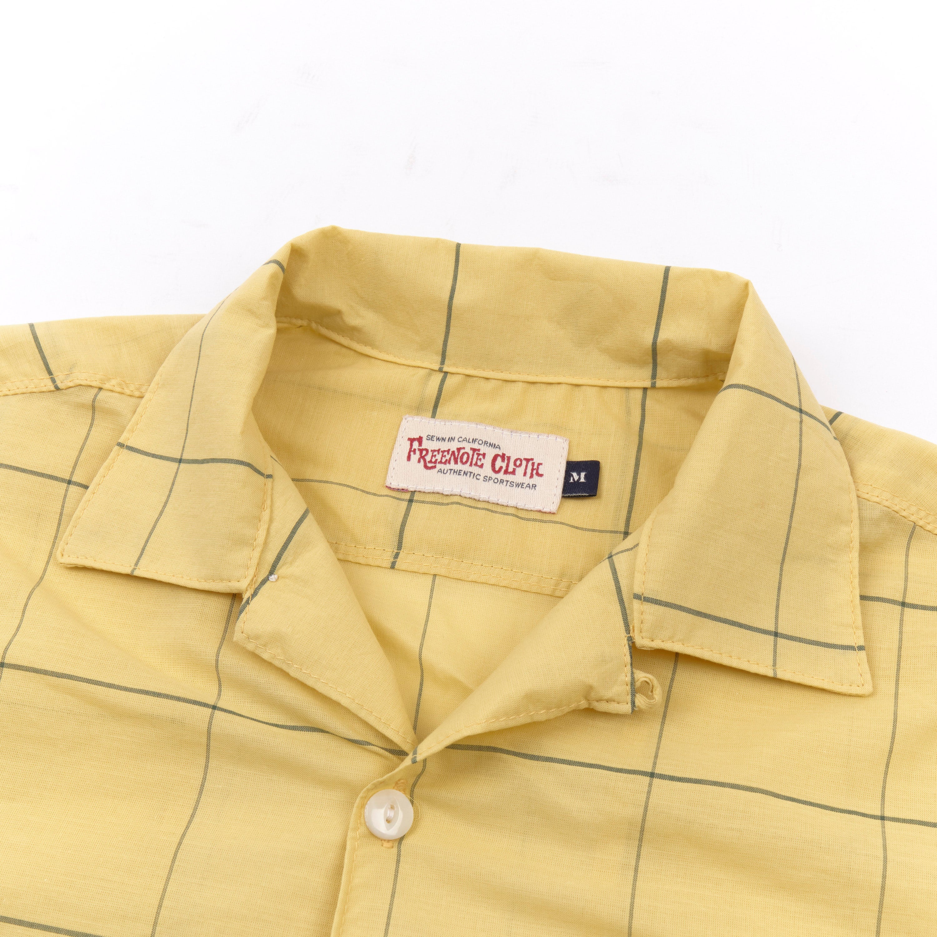 Dean Double Pocket Yellow Check