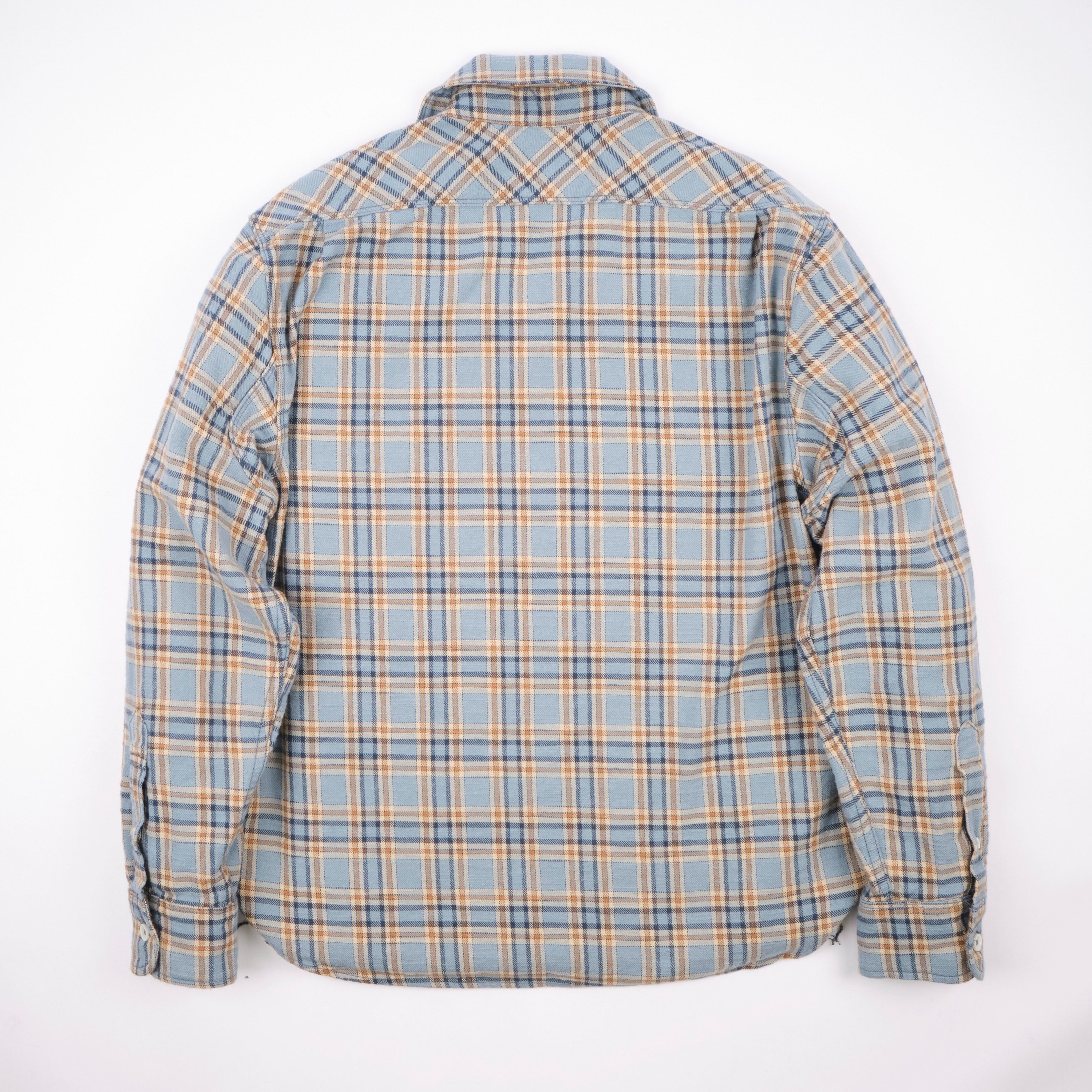 Currant Blue Dun Plaid