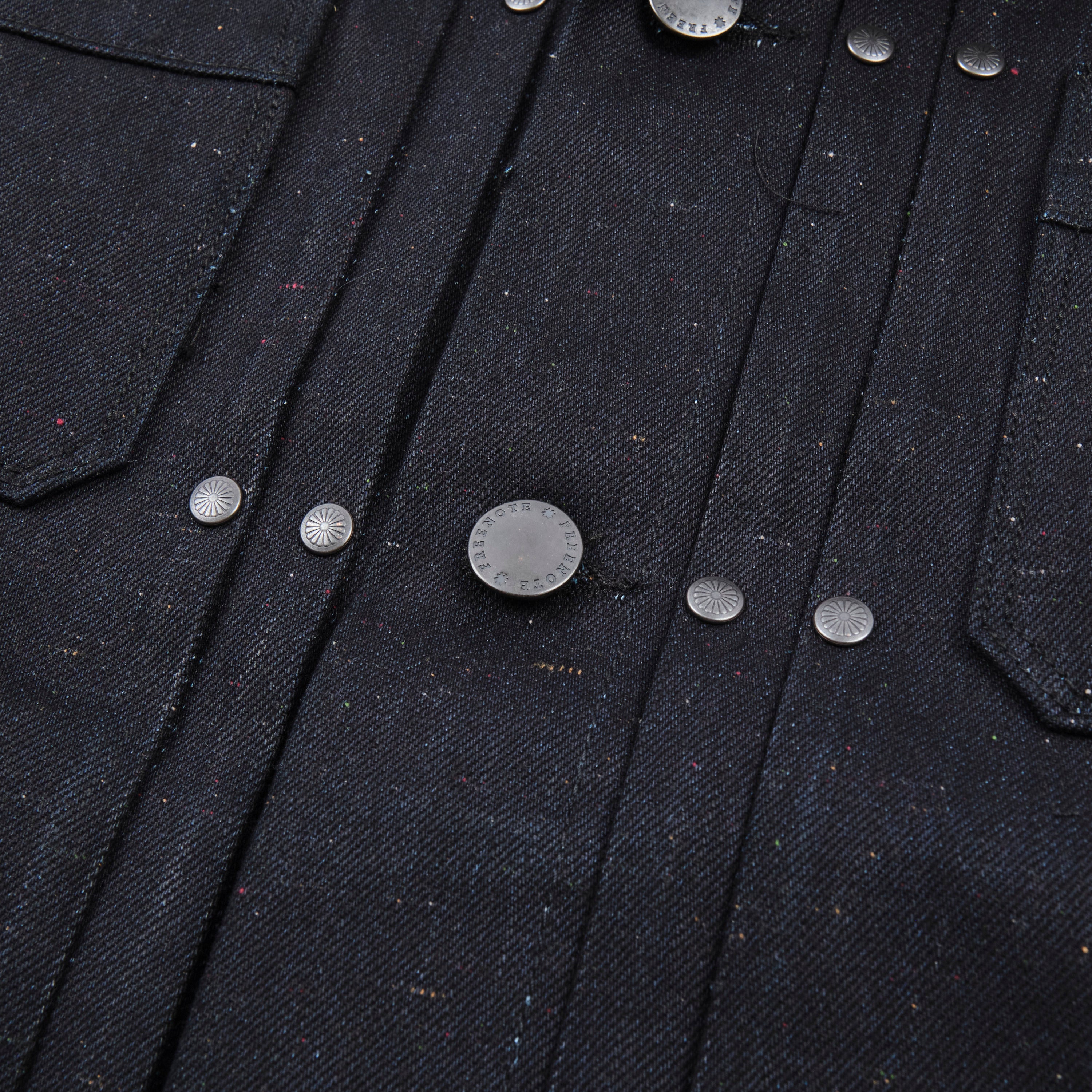 Riders Jacket 14 Ounce Raw Fleck