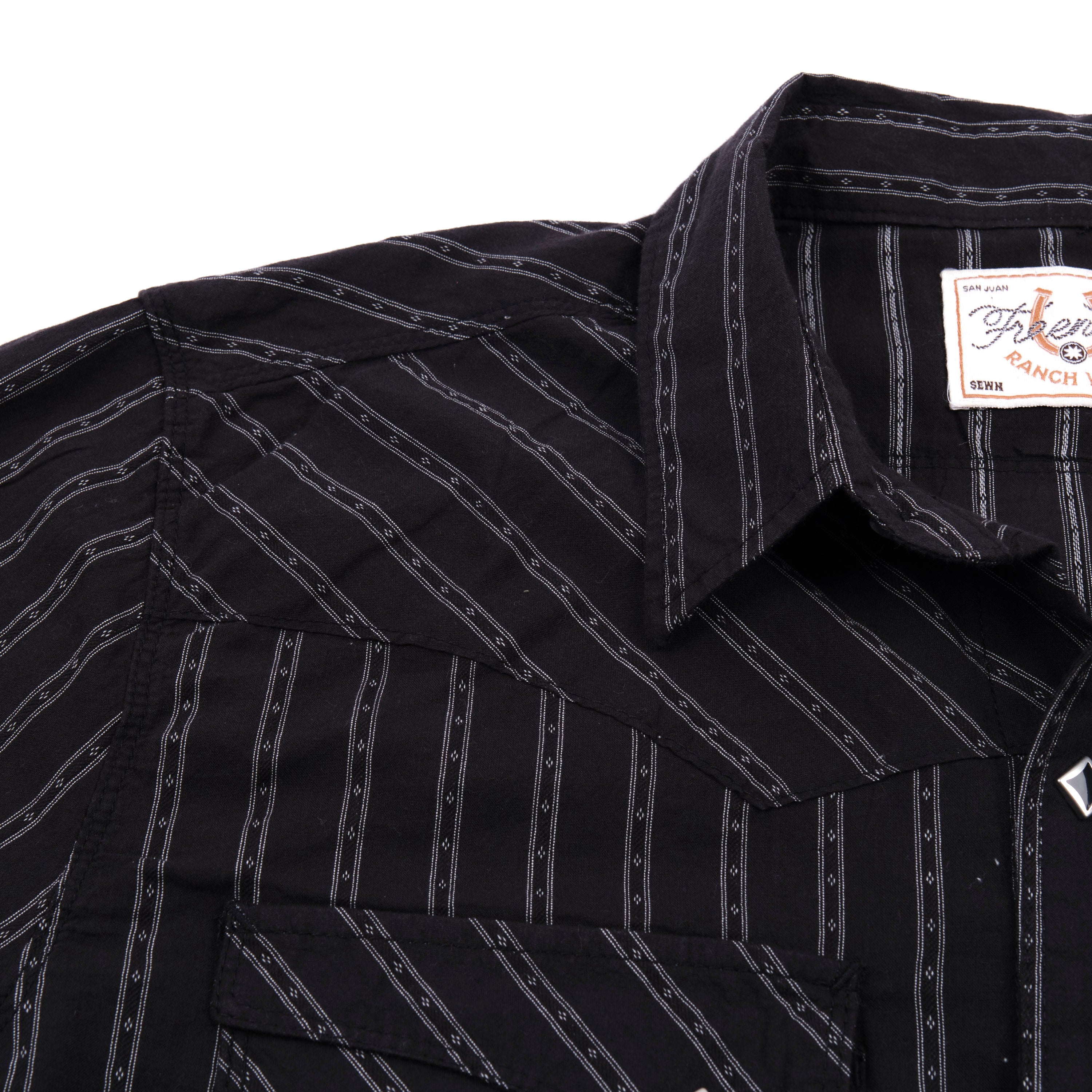 Calico S/S Black Stripe