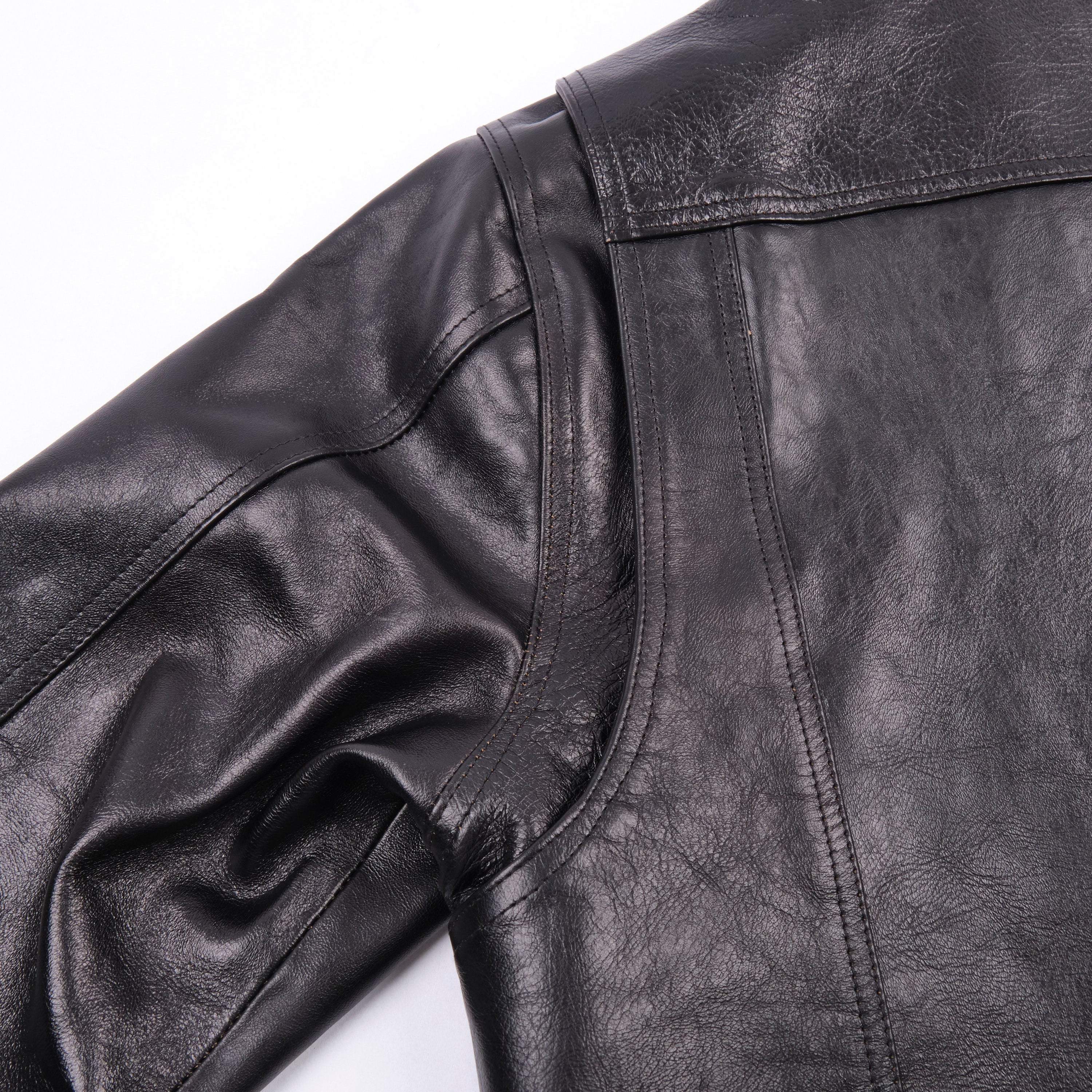 Riders Jacket Maryam Tannery Black Magic Horsehide