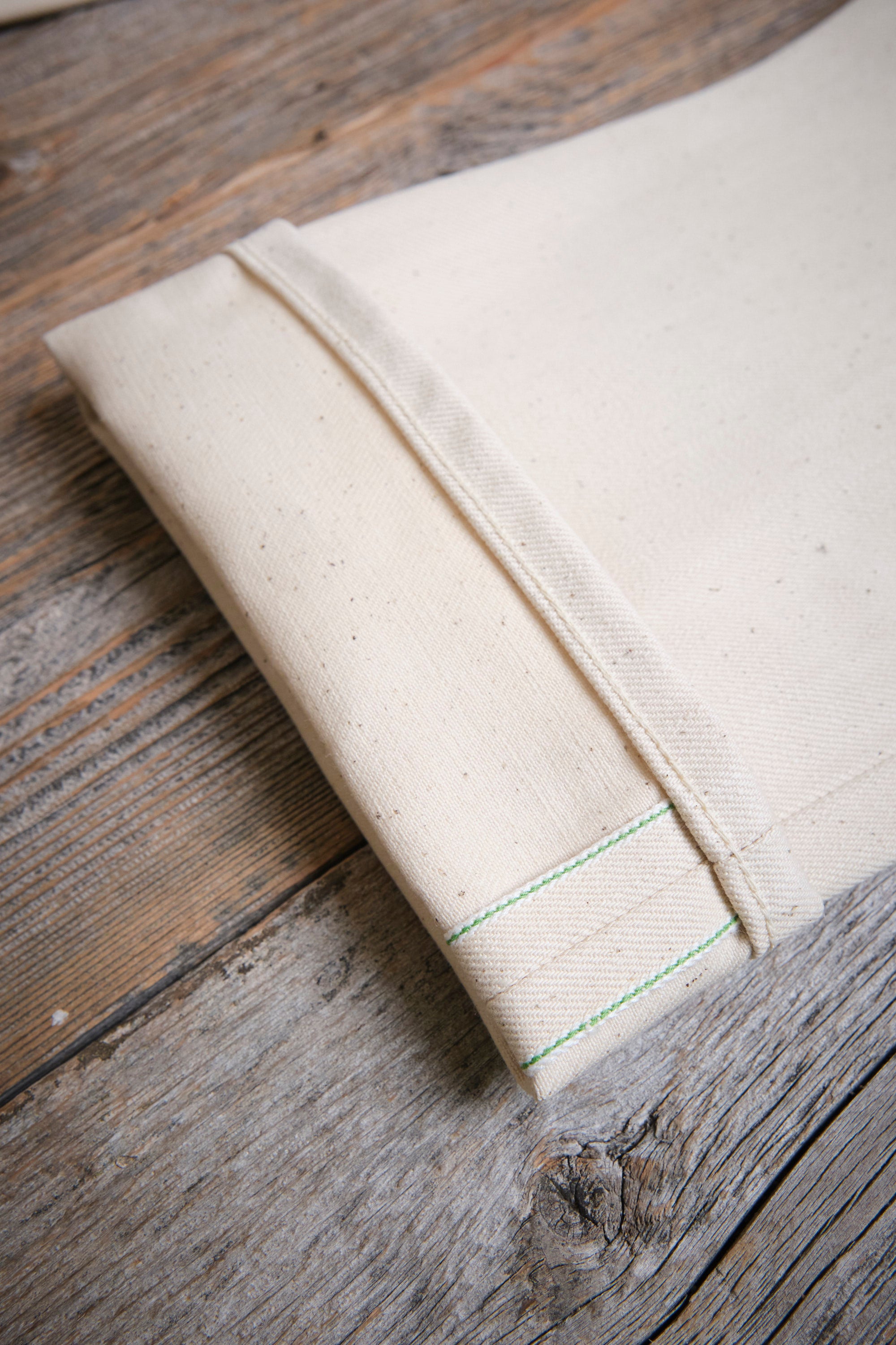 Belford Straight <span>14 Ounce Ecru Denim</span>