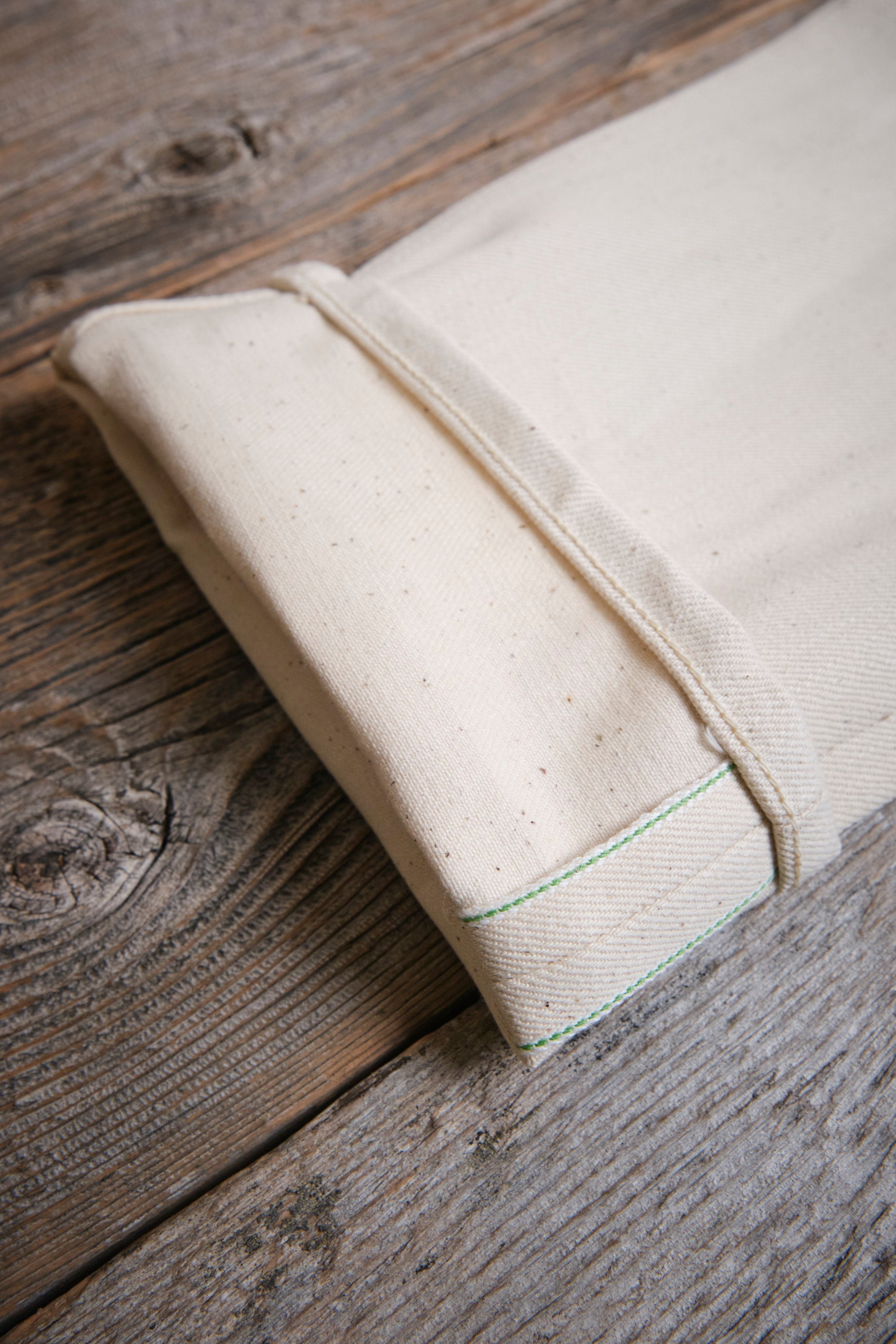 Portola Classic Taper 14 Ounce Ecru Denim