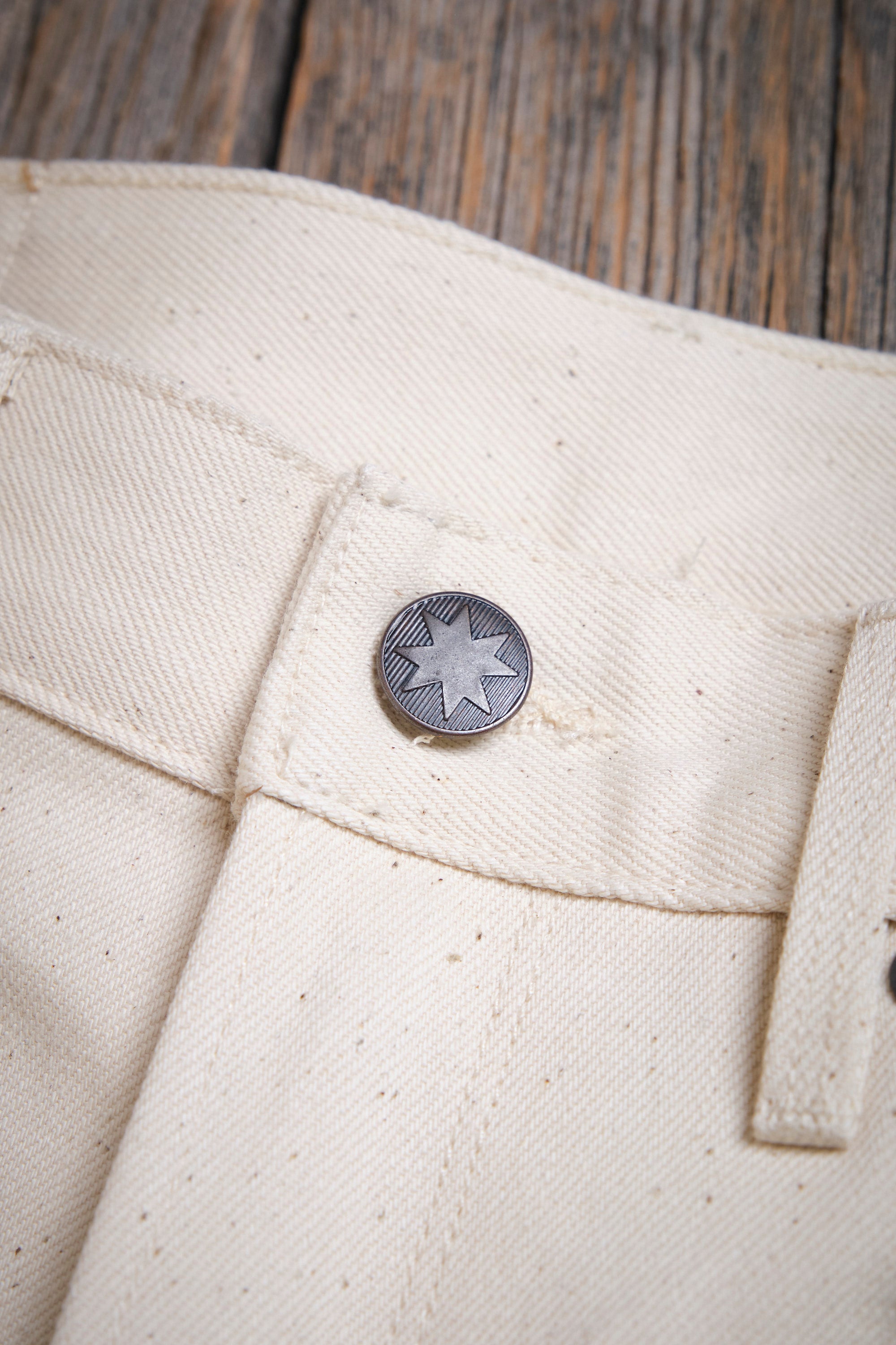 Portola Classic Taper 14 Ounce Ecru Denim