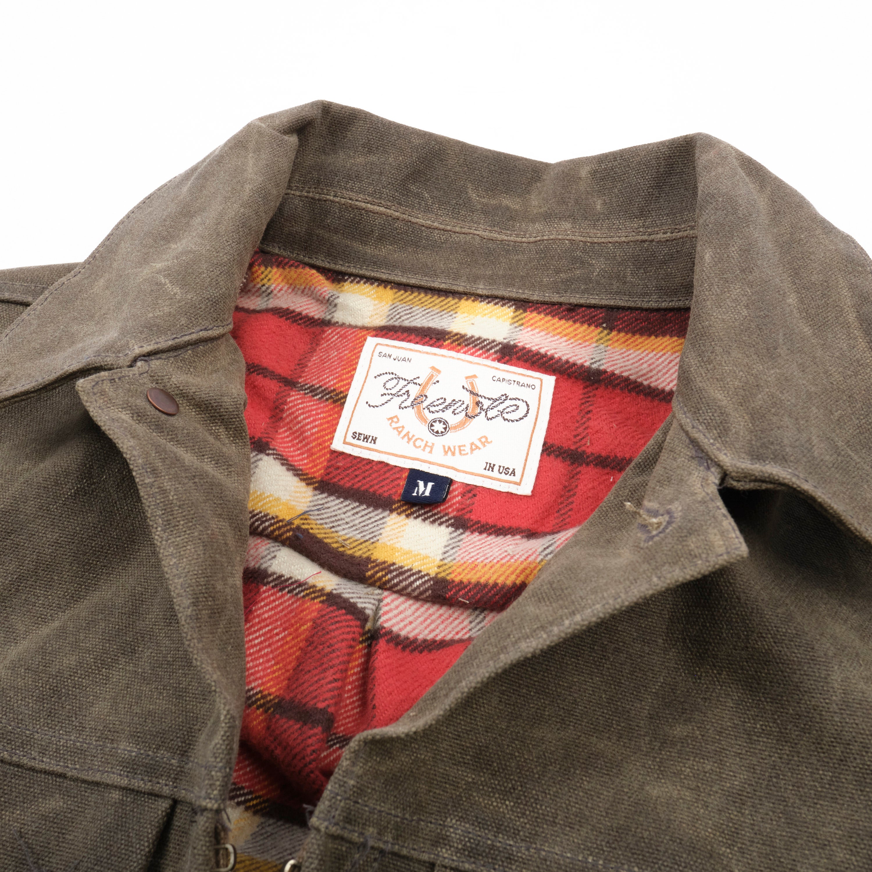 Faro Jacket Tobacco Heavy Waxed Canvas