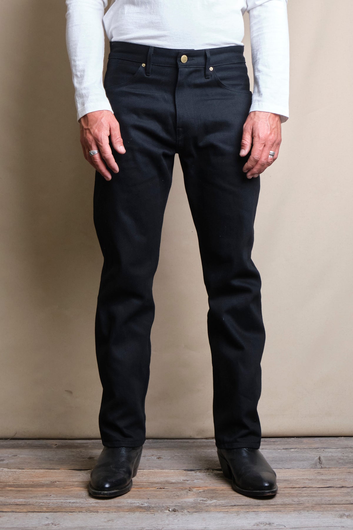 Wilkes Western | 14 Ounce Black Denim
