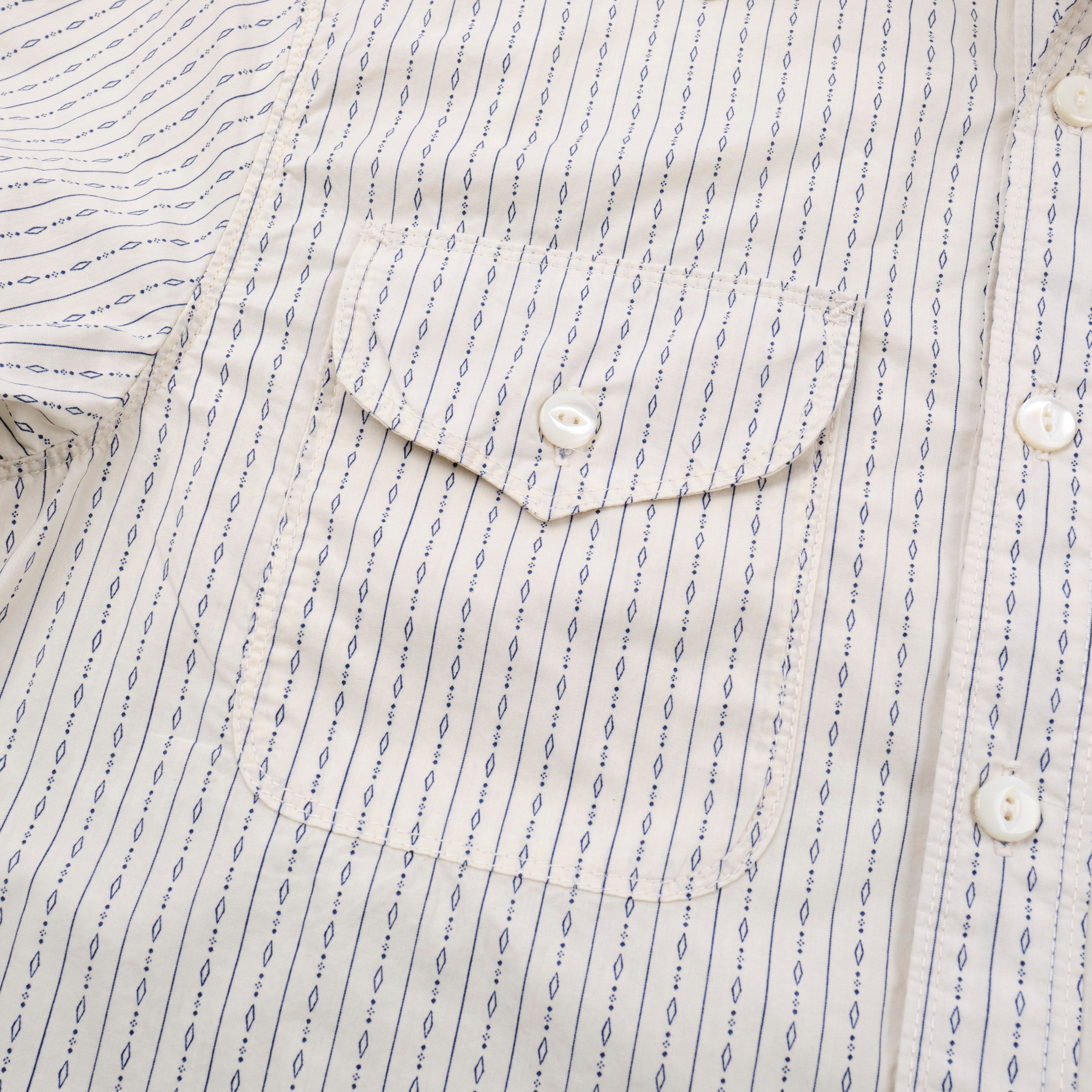 Wells White Stripe