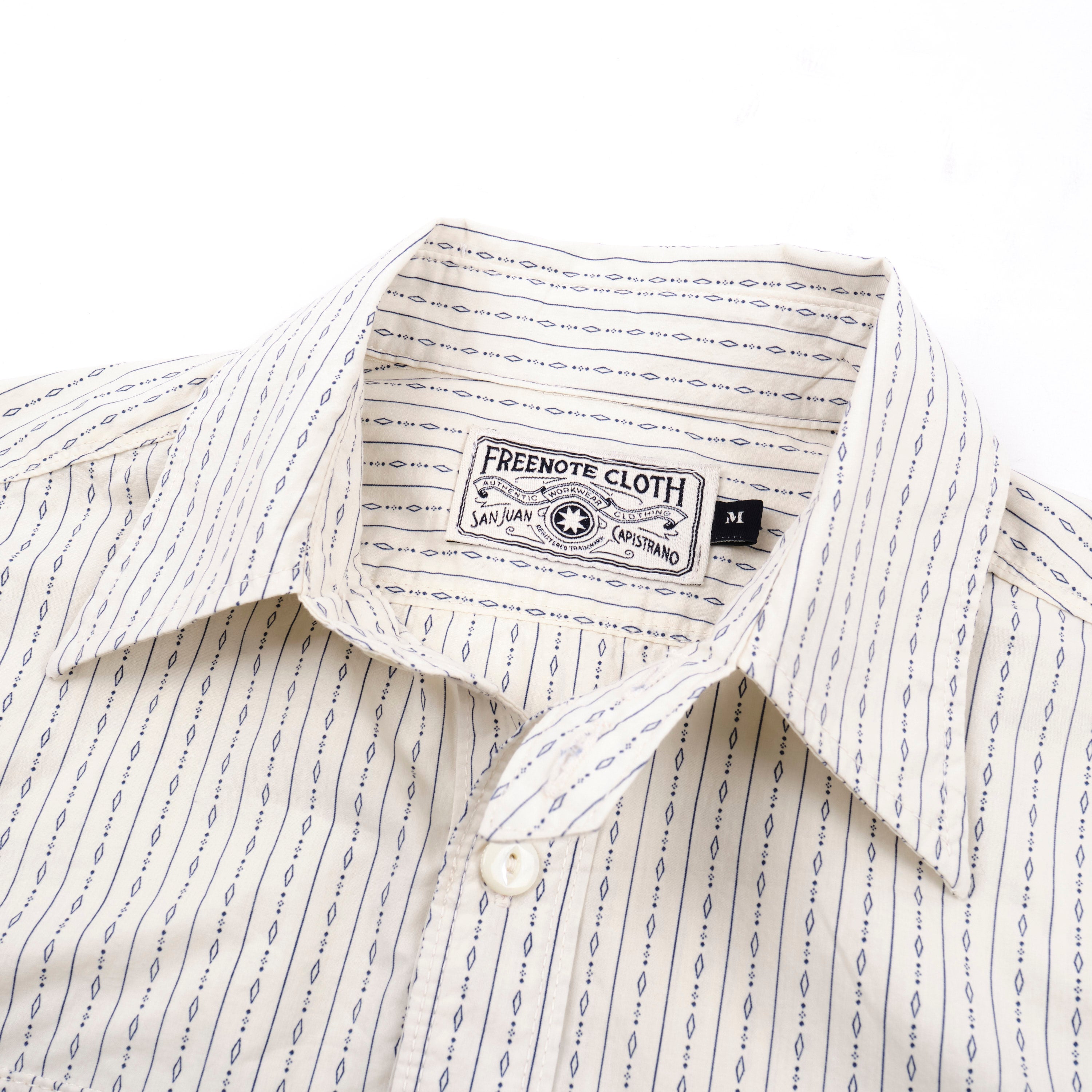 Wells White Stripe