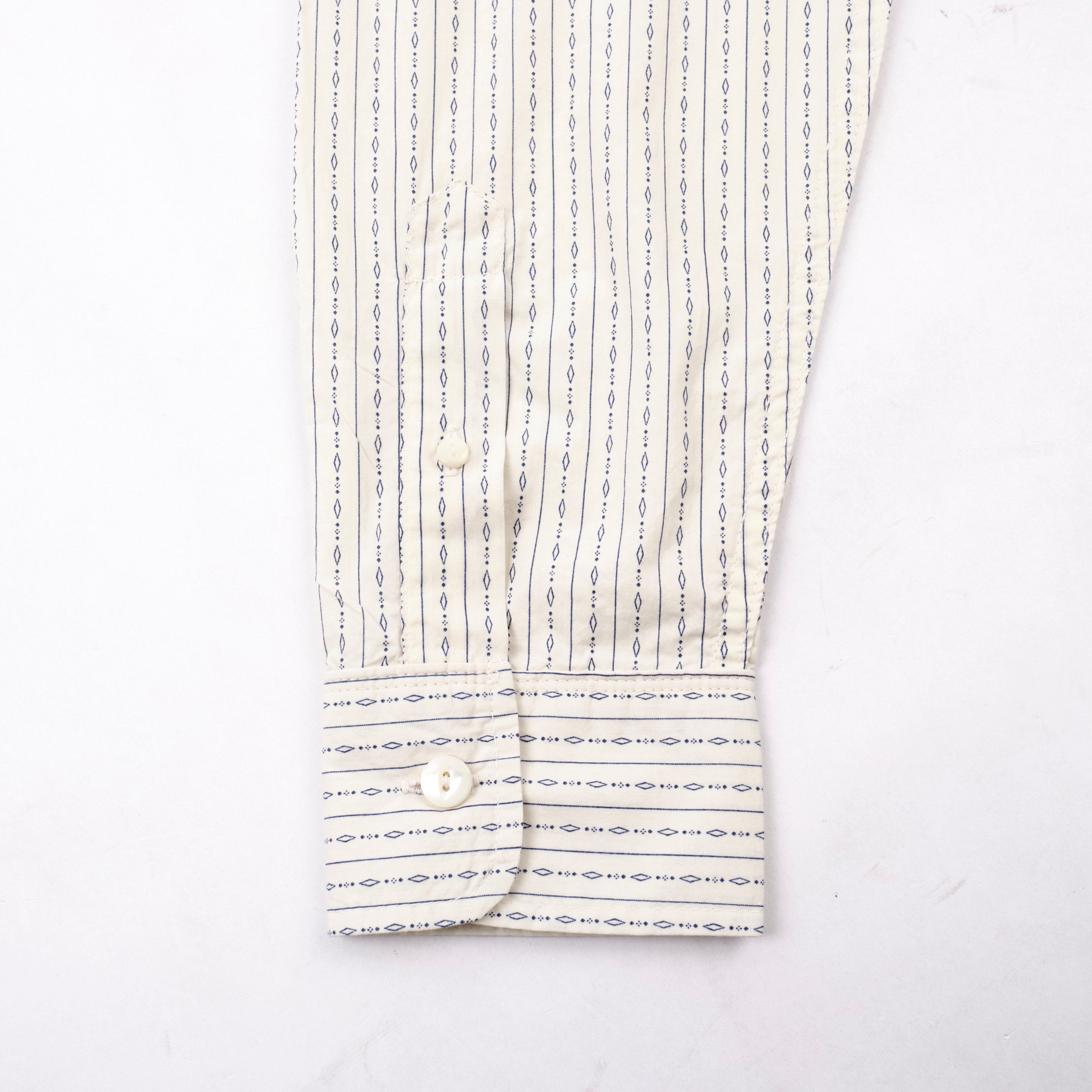 Wells White Stripe
