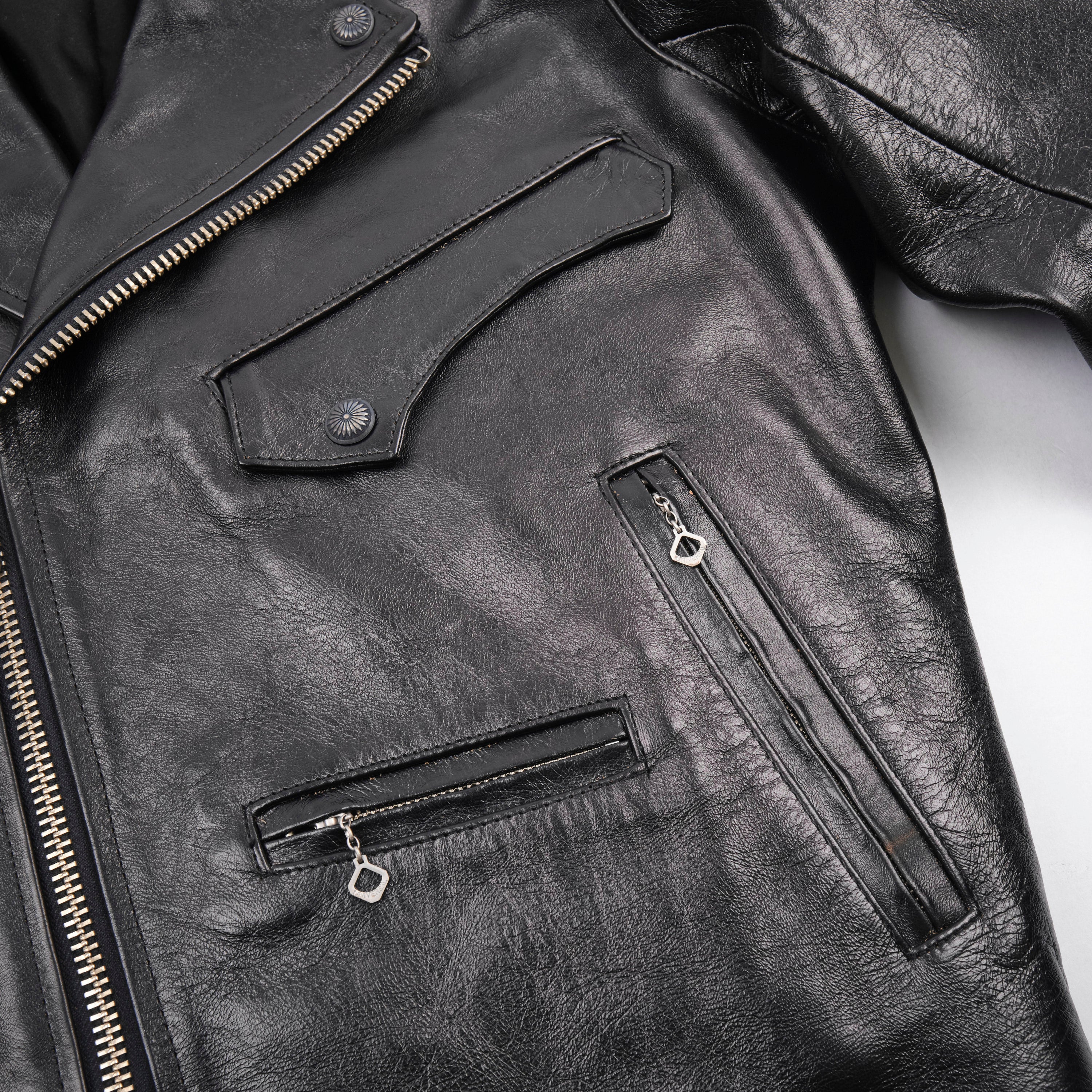 Mooch Moto Jacket Maryam Tannery Black Magic Horsehide V2