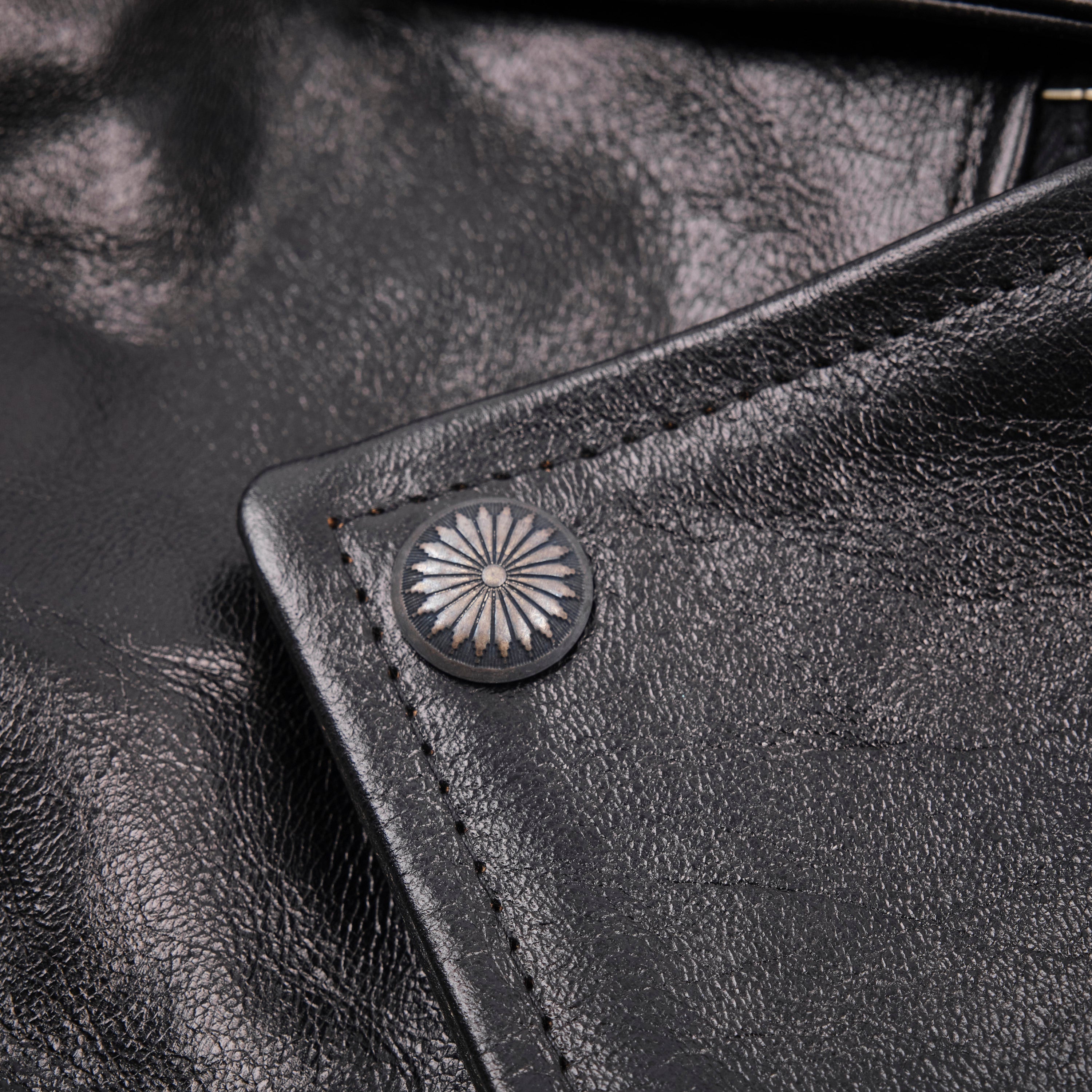 Mooch Moto Jacket Maryam Tannery Black Magic Horsehide V2