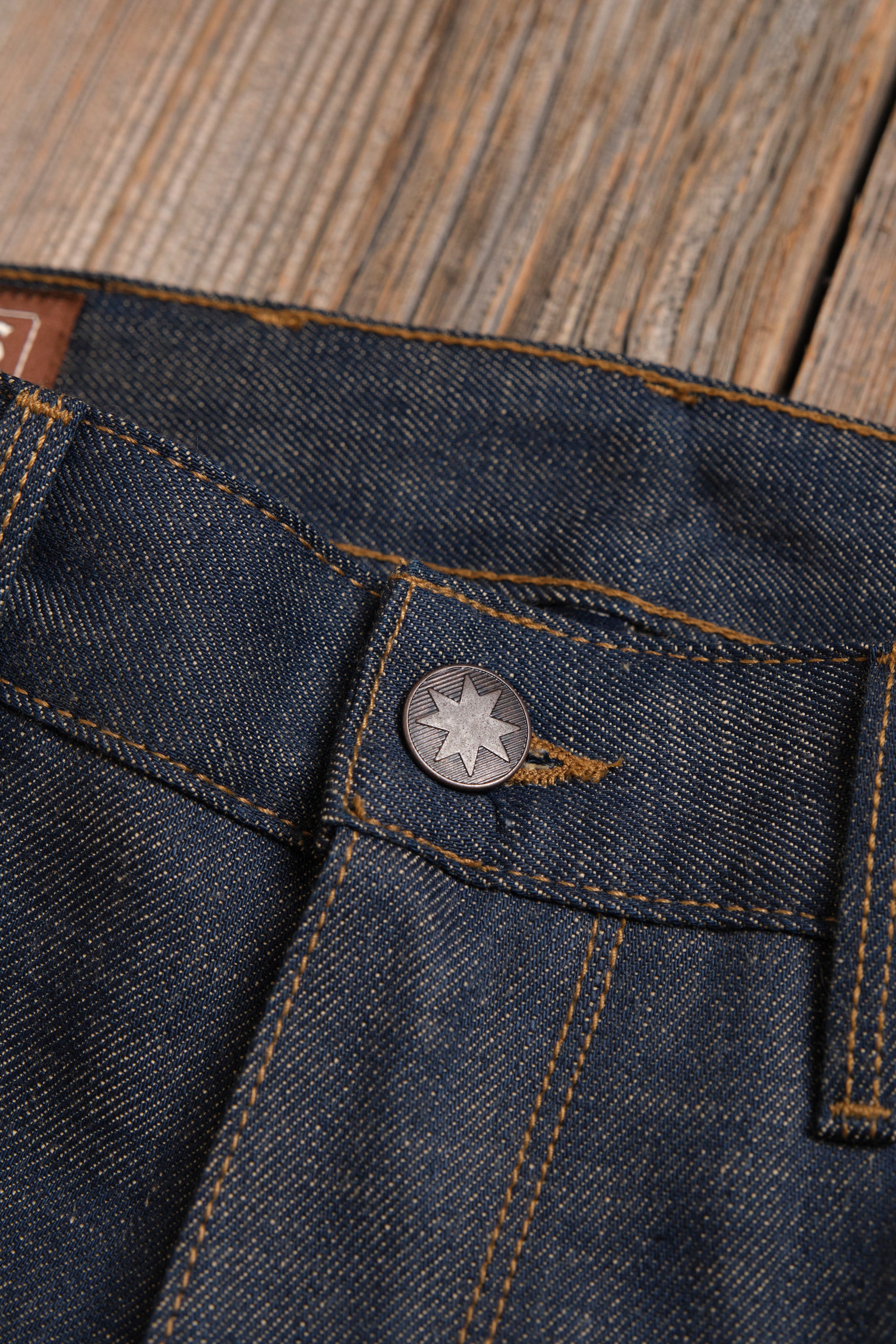 Wilkes Western 13 Ounce Natural Indigo Denim