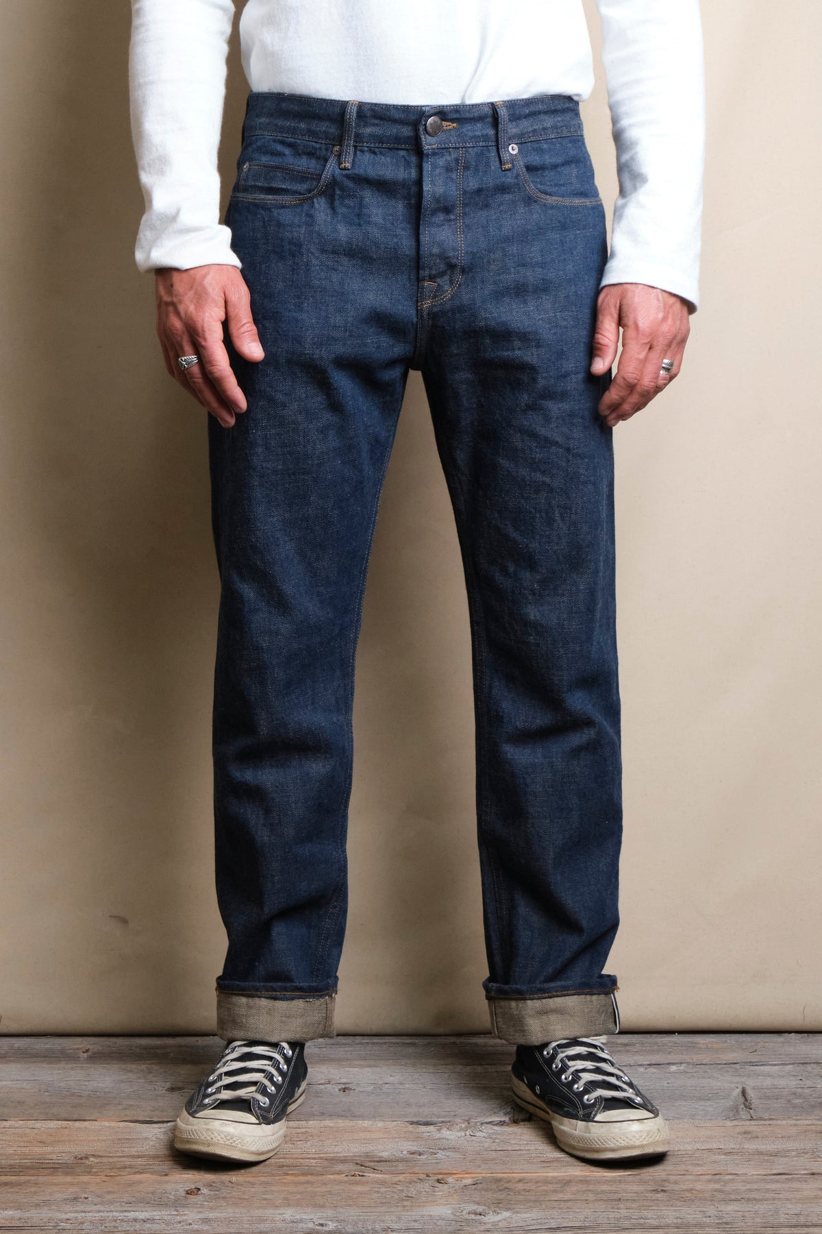 Portola Taper | 13 Ounce Natural Rinsed Denim