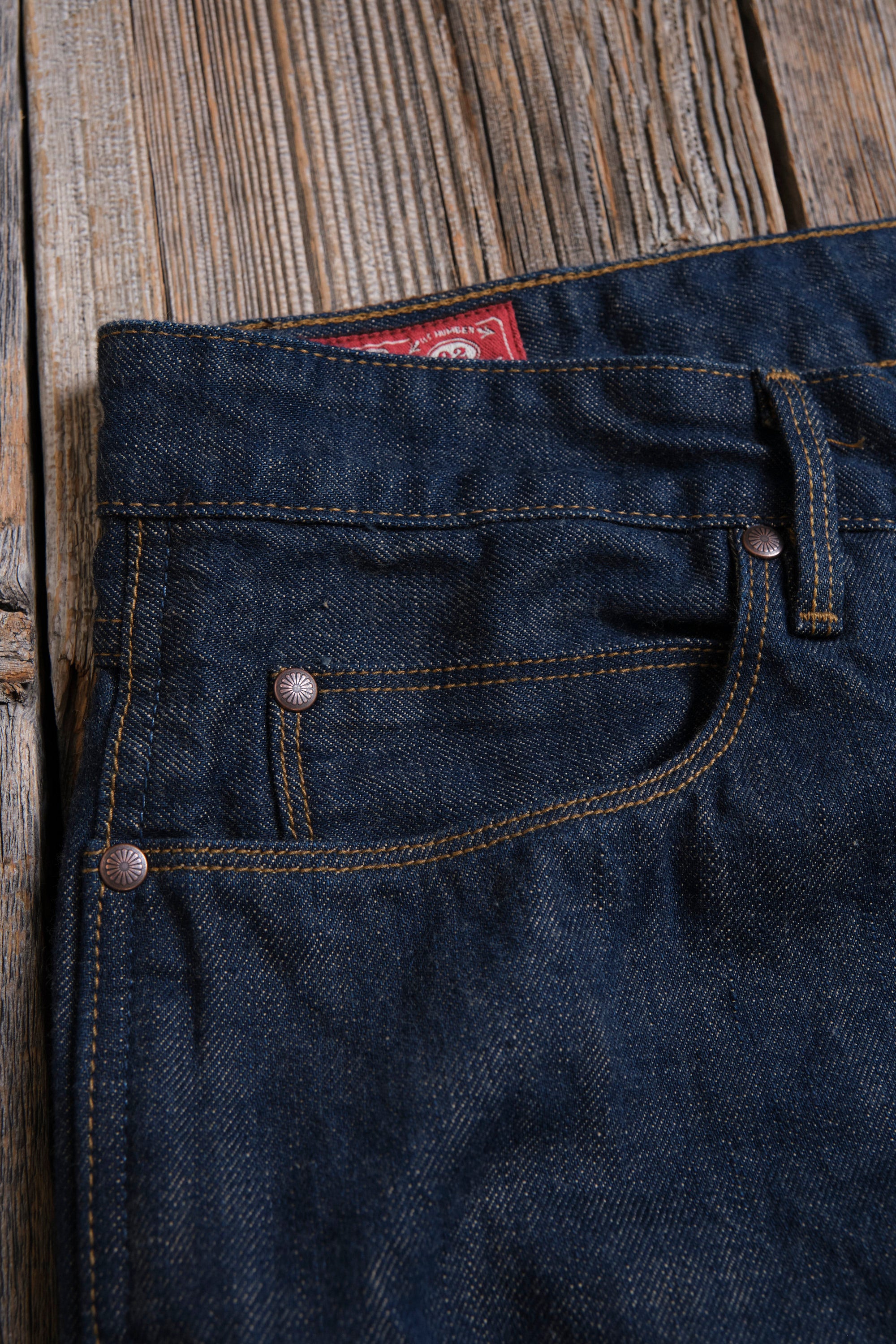 Rios 13 Ounce Natural Rinsed Denim