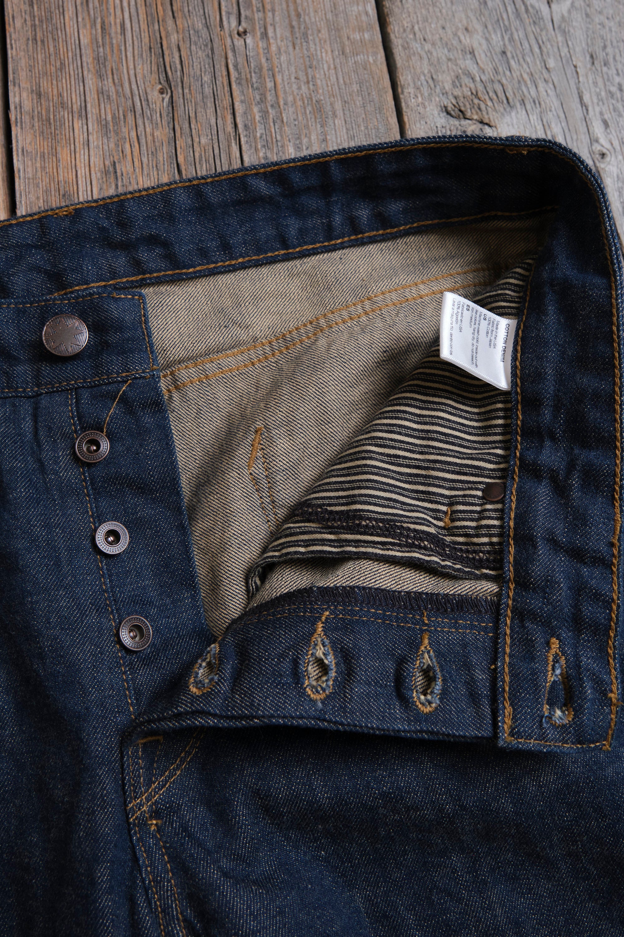 Rios 13 Ounce Natural Rinsed Denim