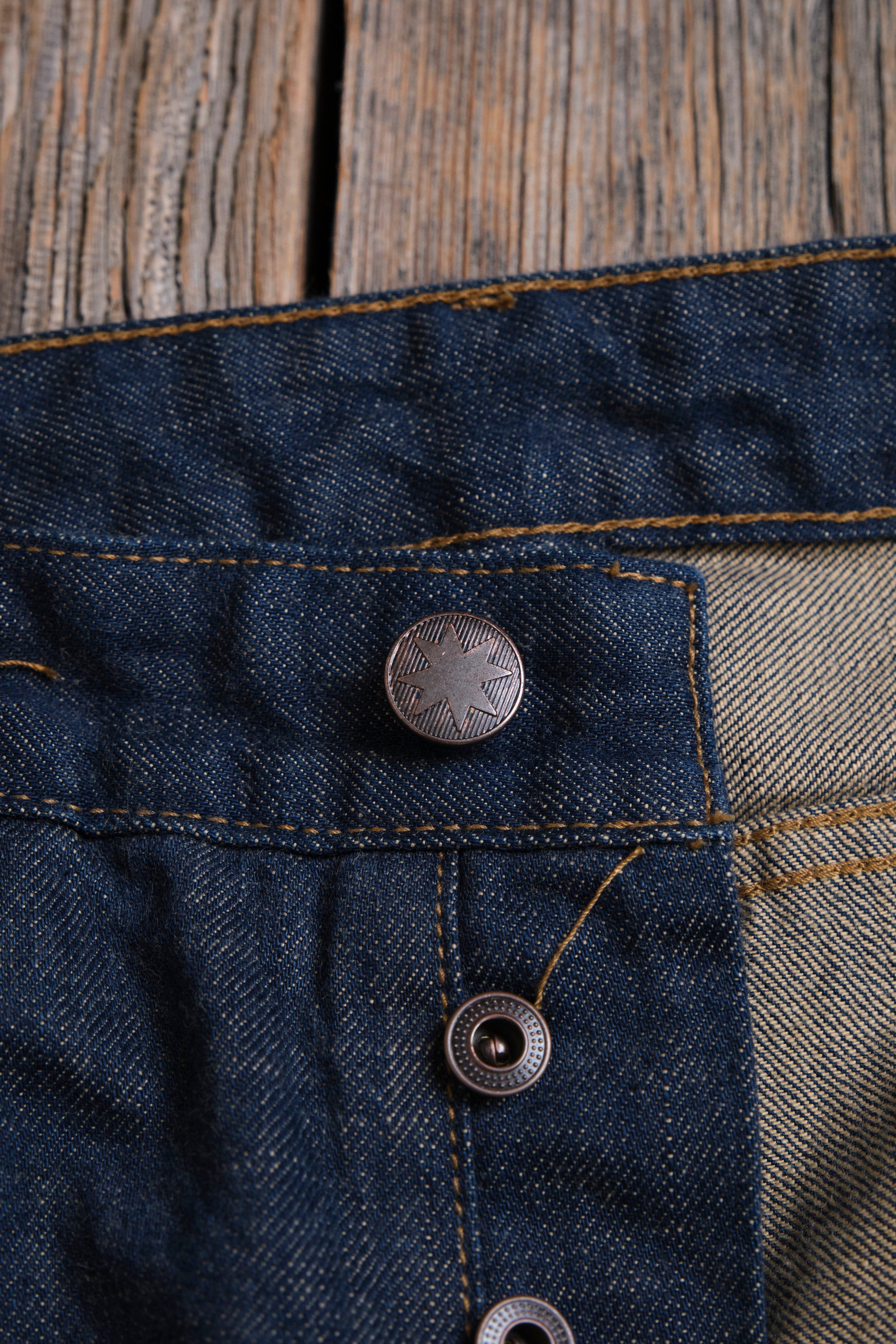 Rios 13 Ounce Natural Rinsed Denim