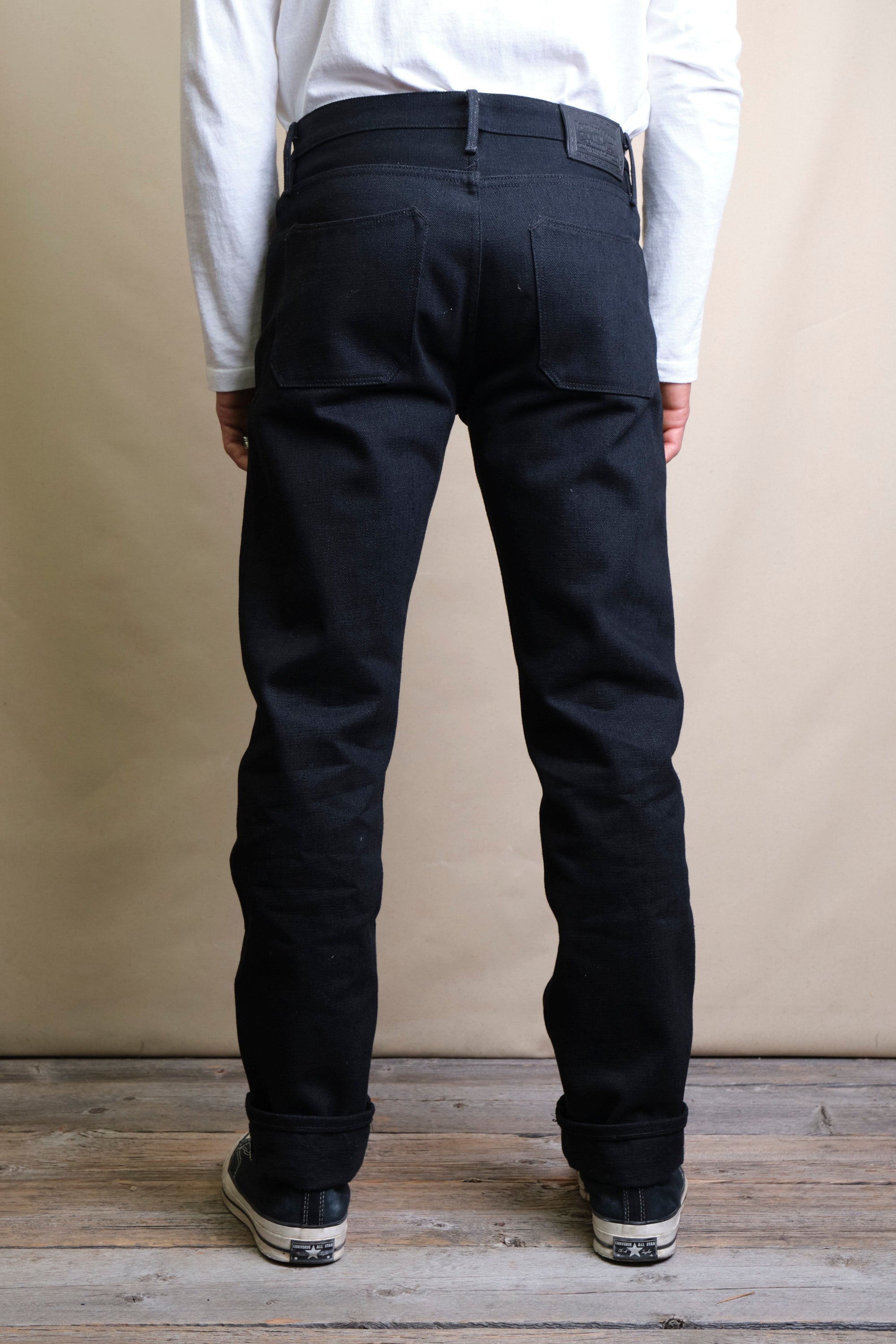 Portola Classic Taper <span> 17 Ounce Black Denim </span>