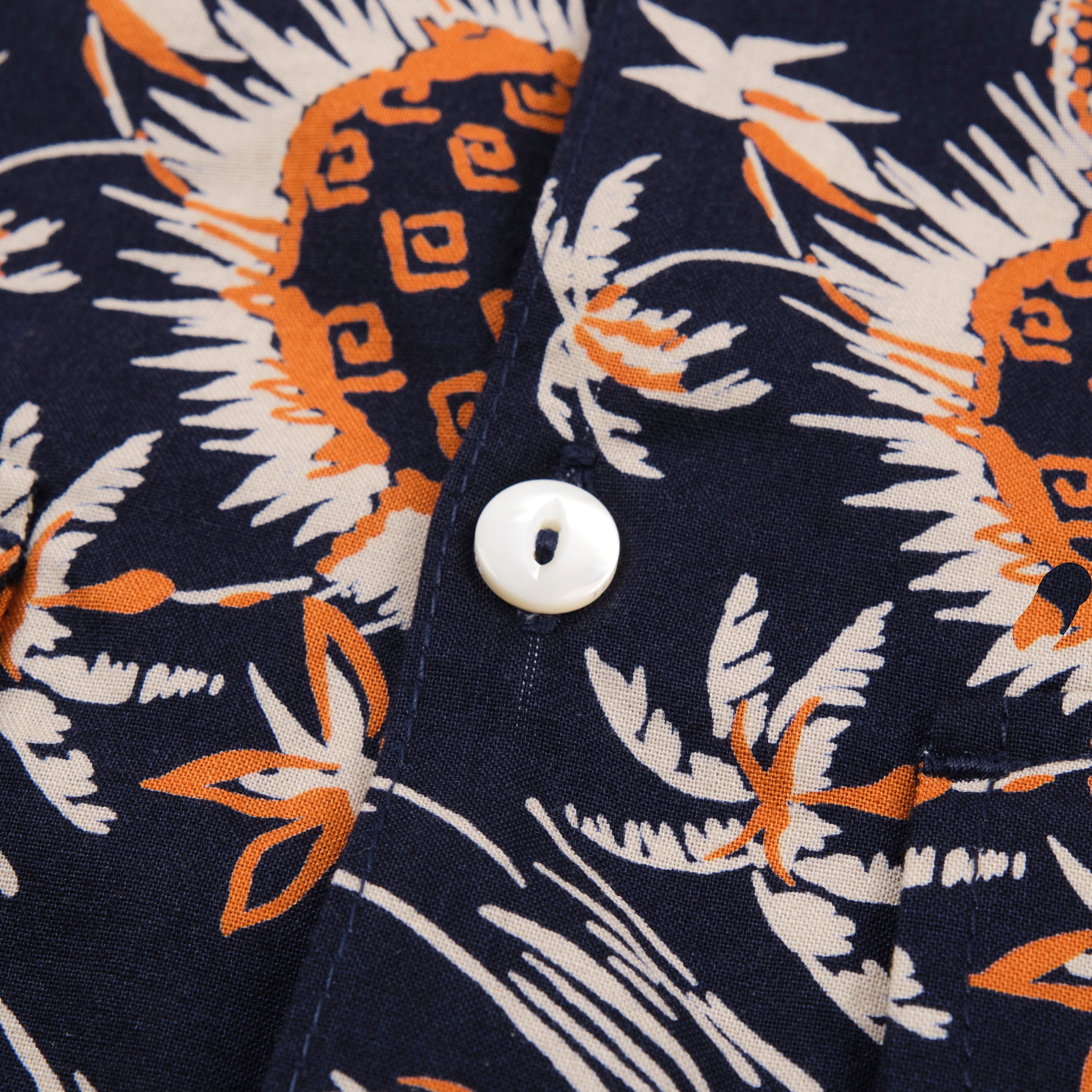Dean Double Pocket Aloha Navy