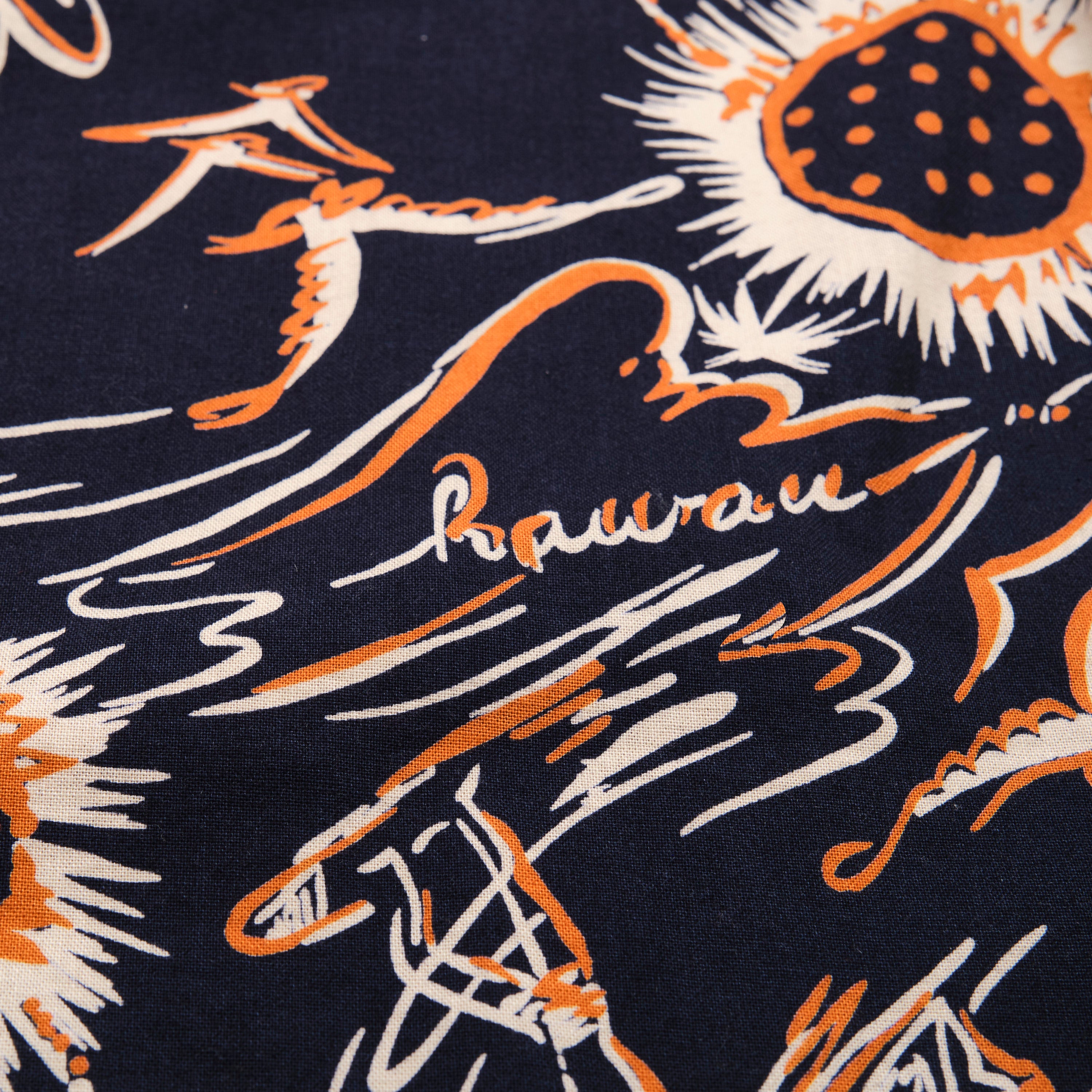 Dean Double Pocket Aloha Navy