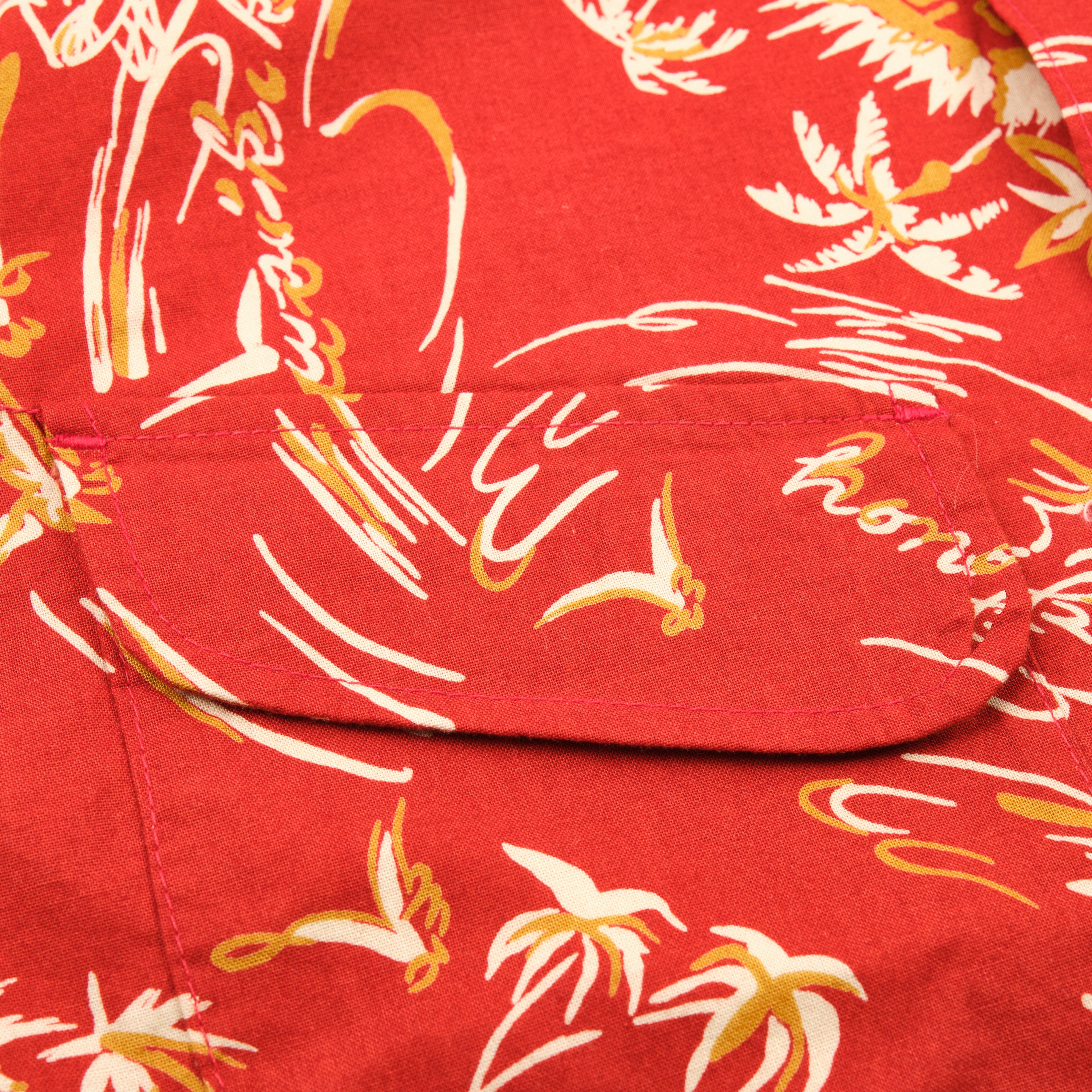 Dean Double Pocket Aloha Red
