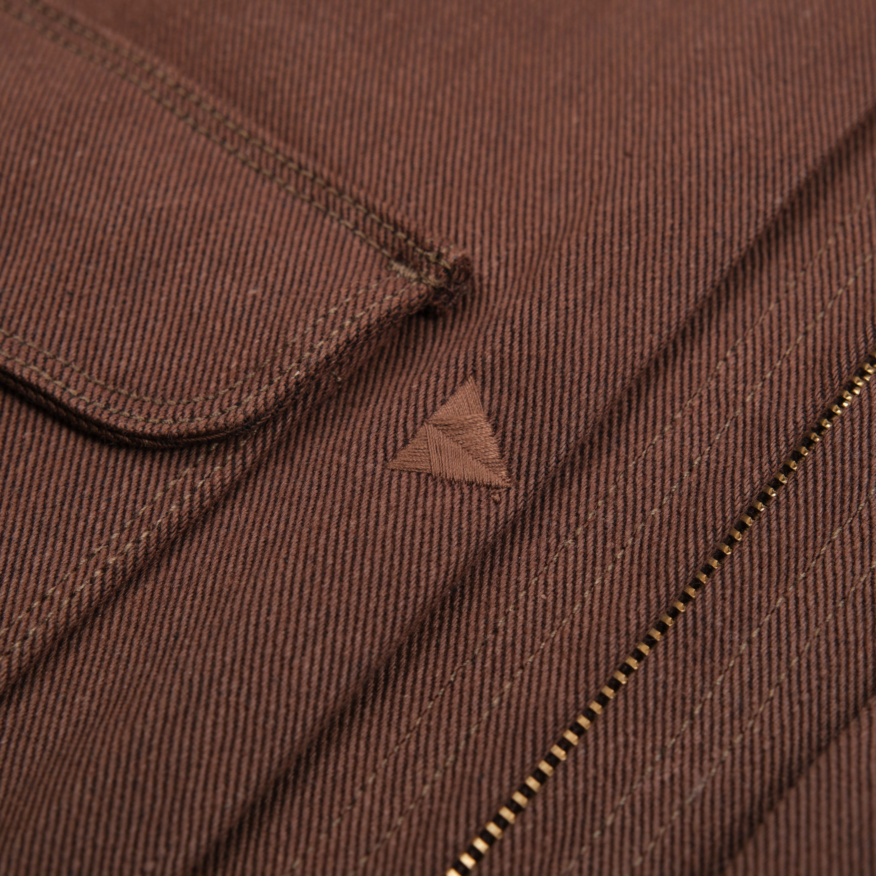 Faro Jacket Brown Denim