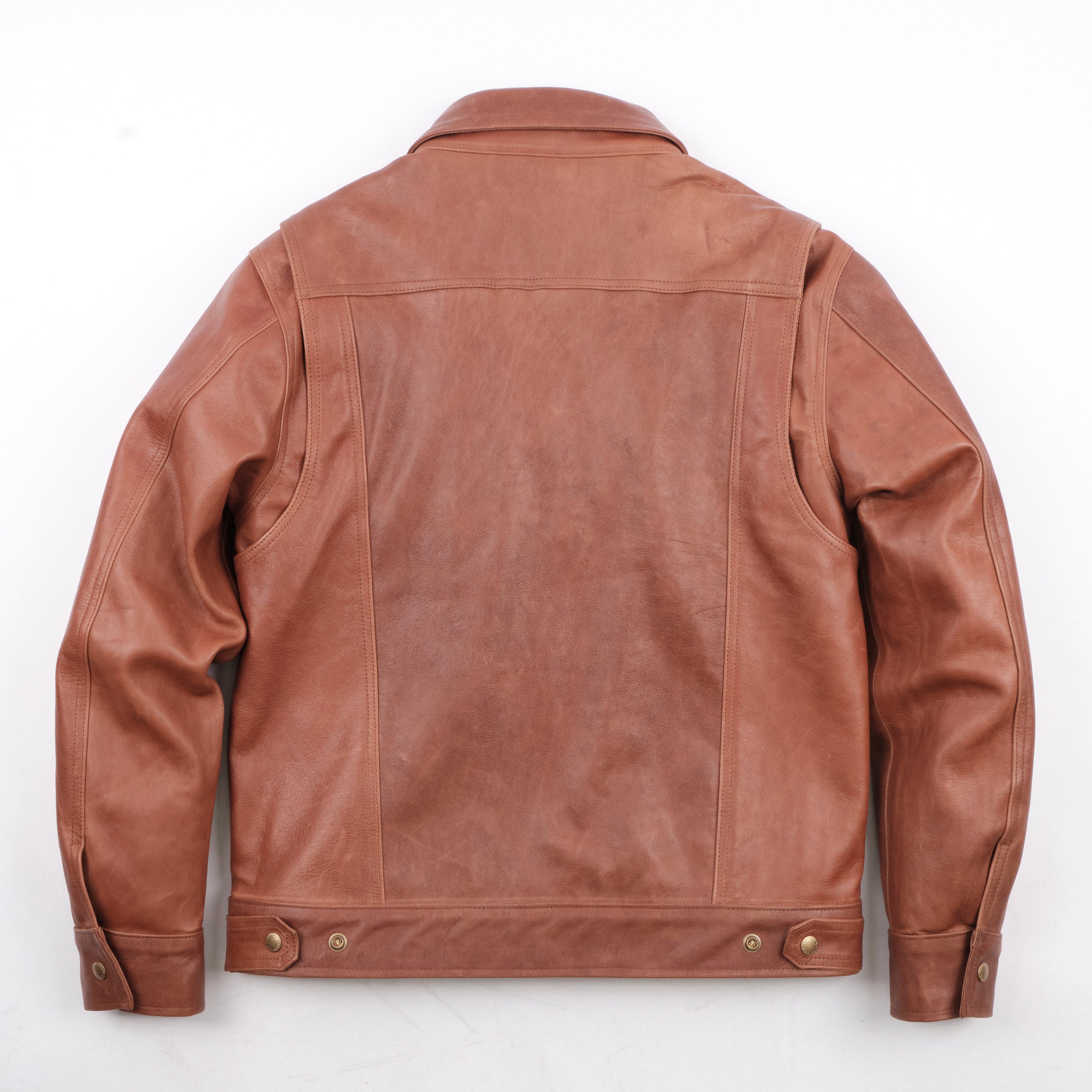 Riders Jacket Tobacco Horsehide