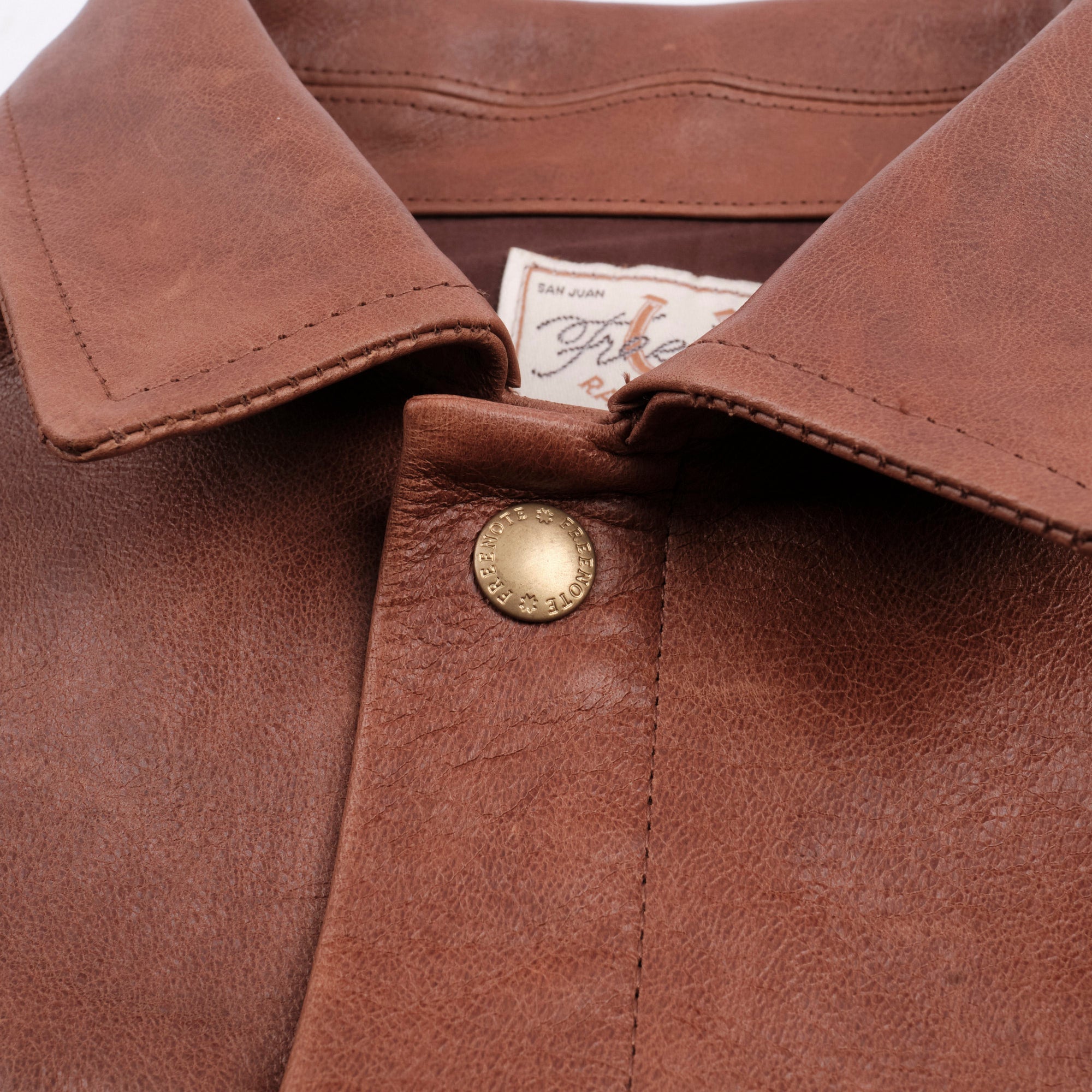 Riders Jacket Tobacco Horsehide