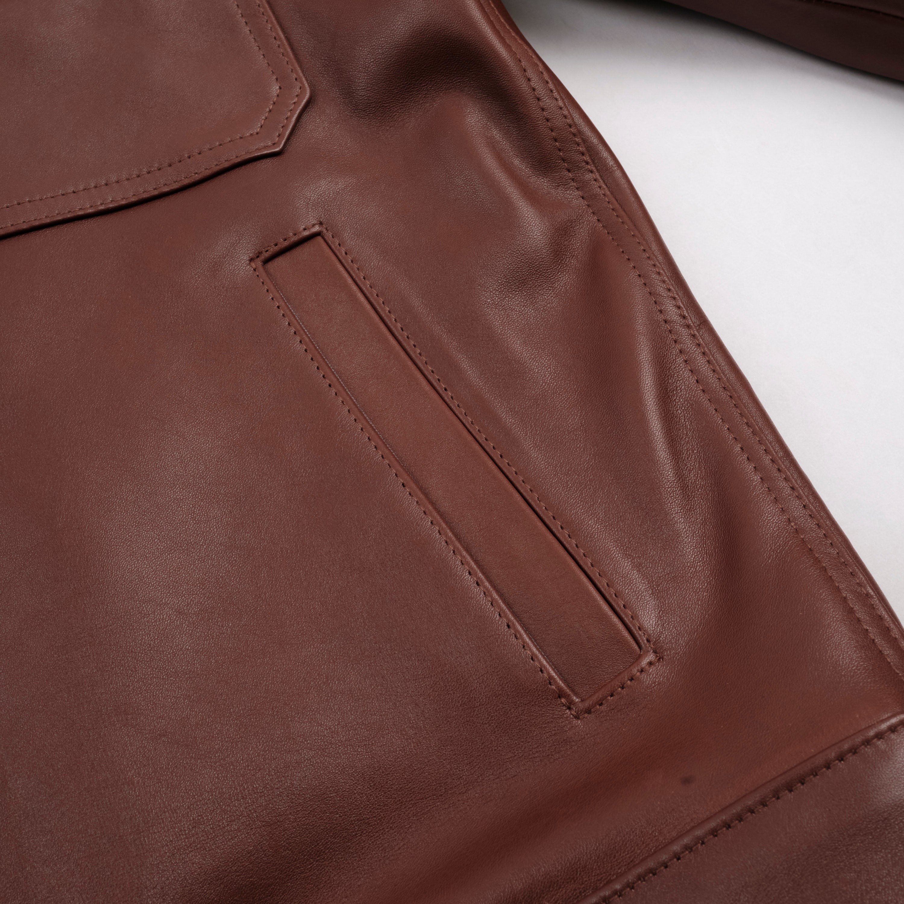 Riders Jacket Brown Boston Leather