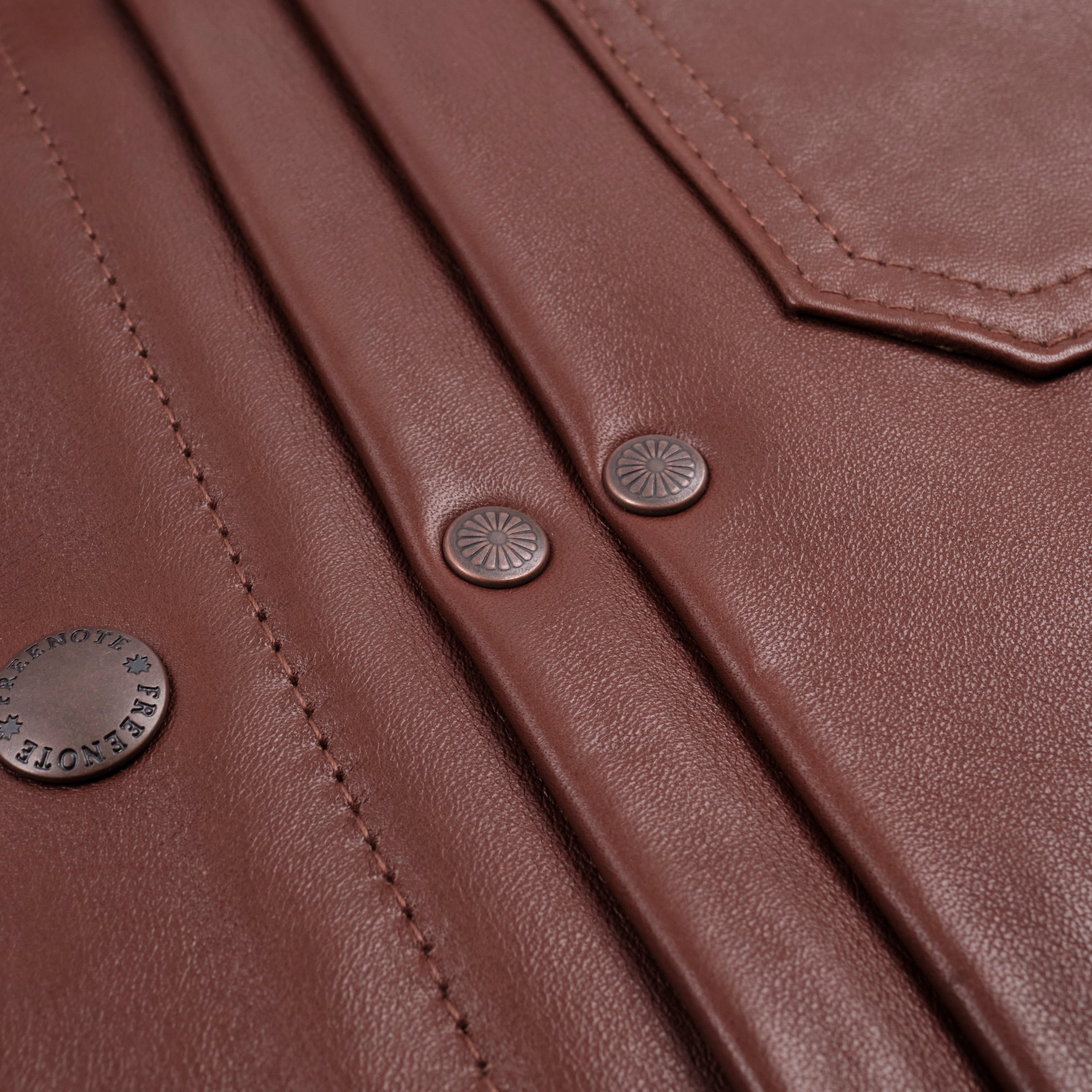 Riders Jacket Brown Boston Leather