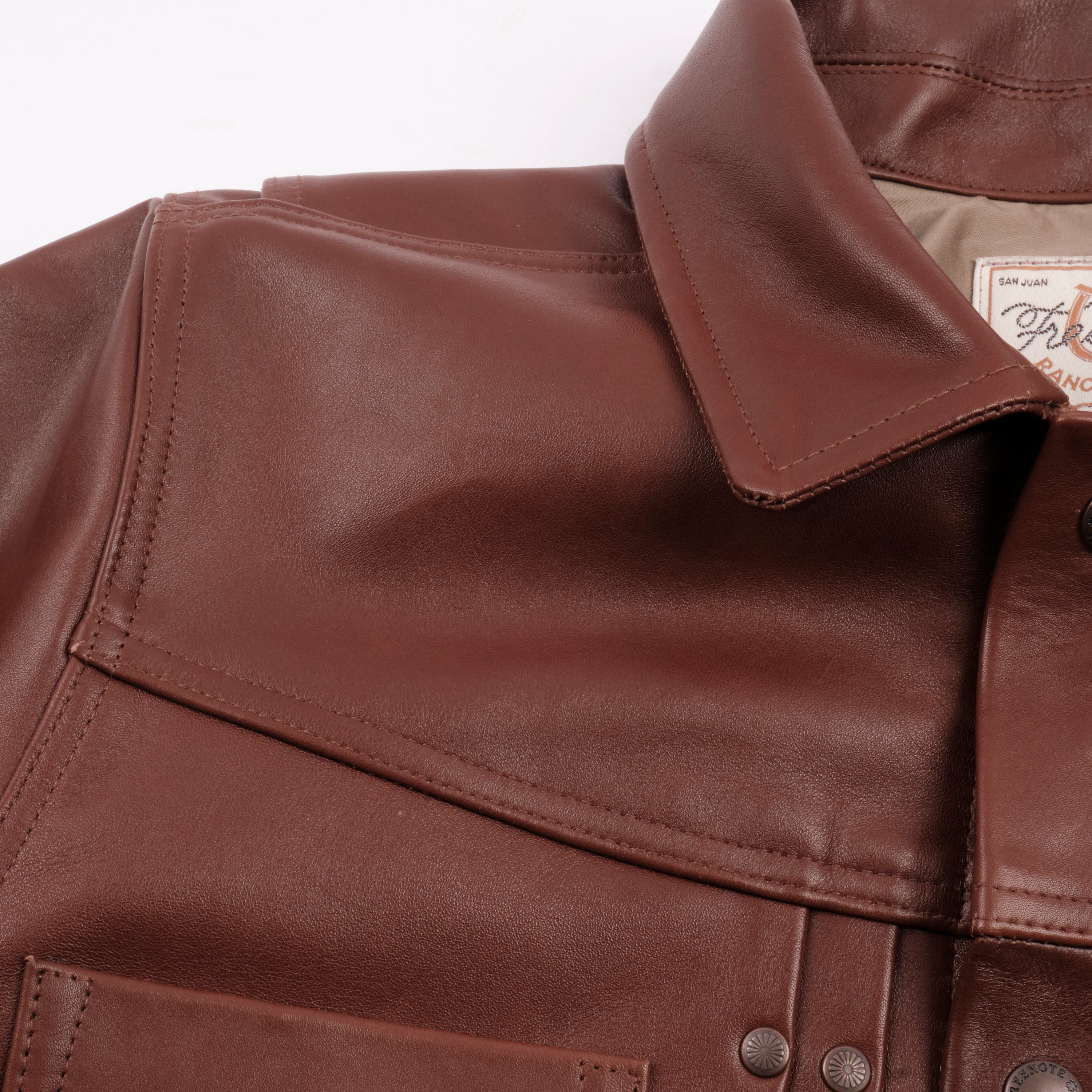 Riders Jacket Brown Boston Leather