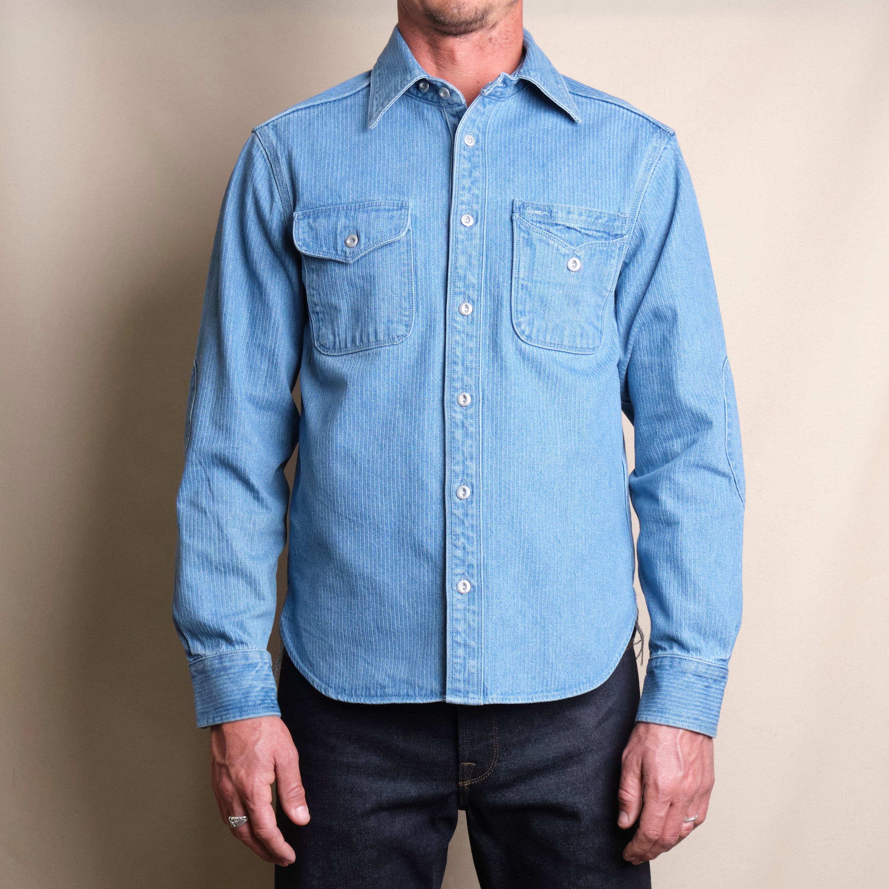 Lambert Bleach Indigo Cord
